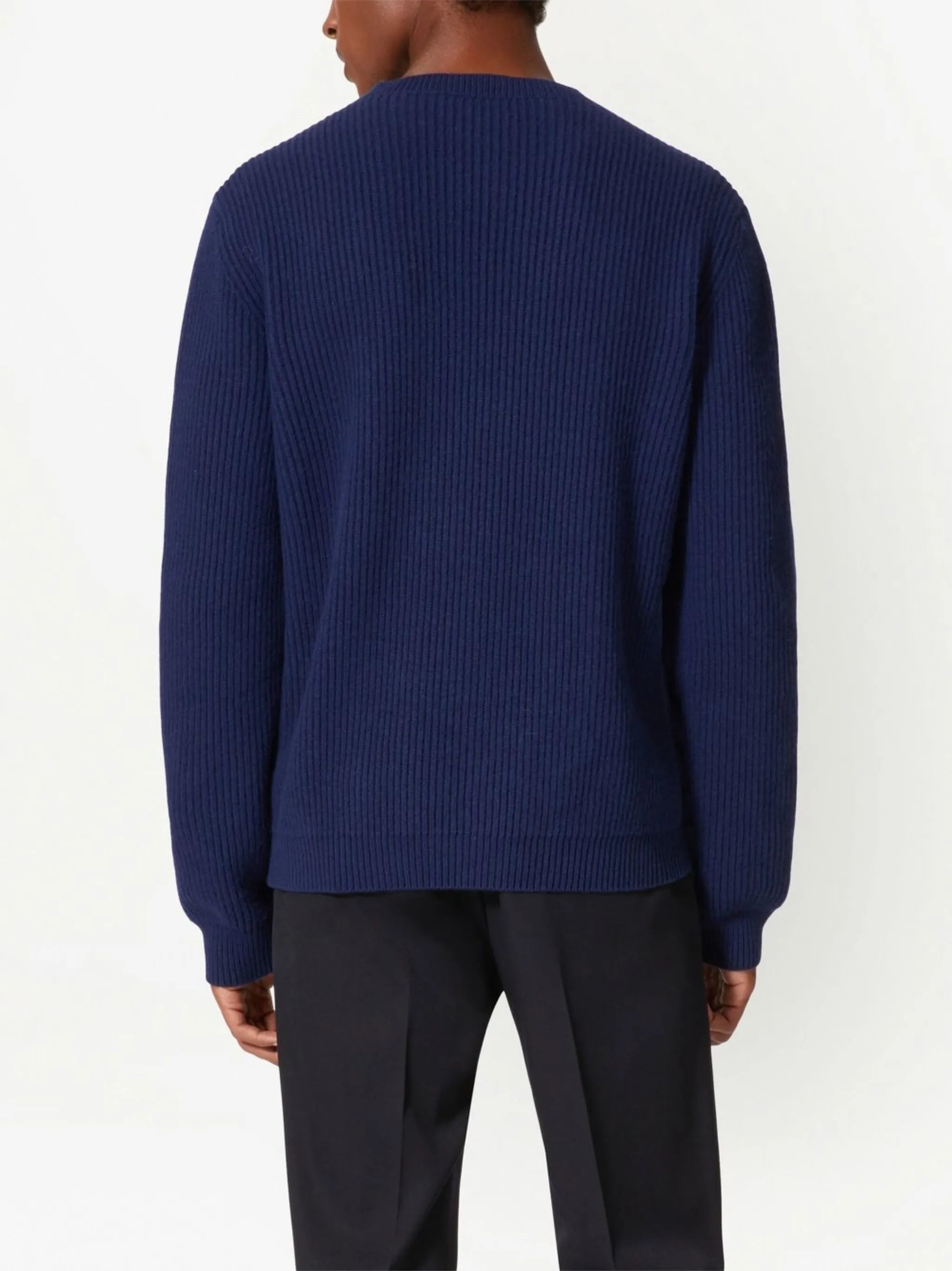 crew neck wool jumper