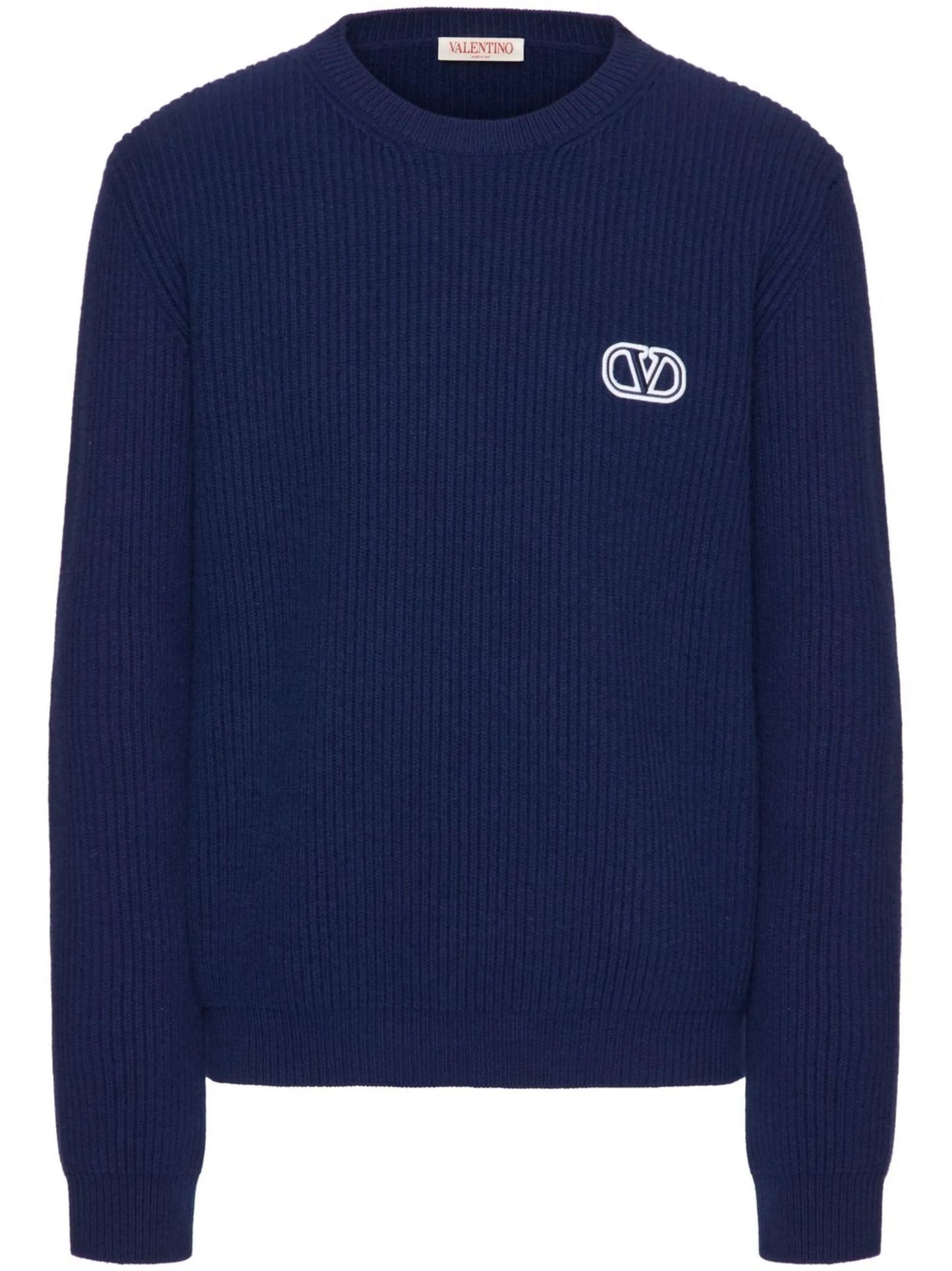crew neck wool jumper