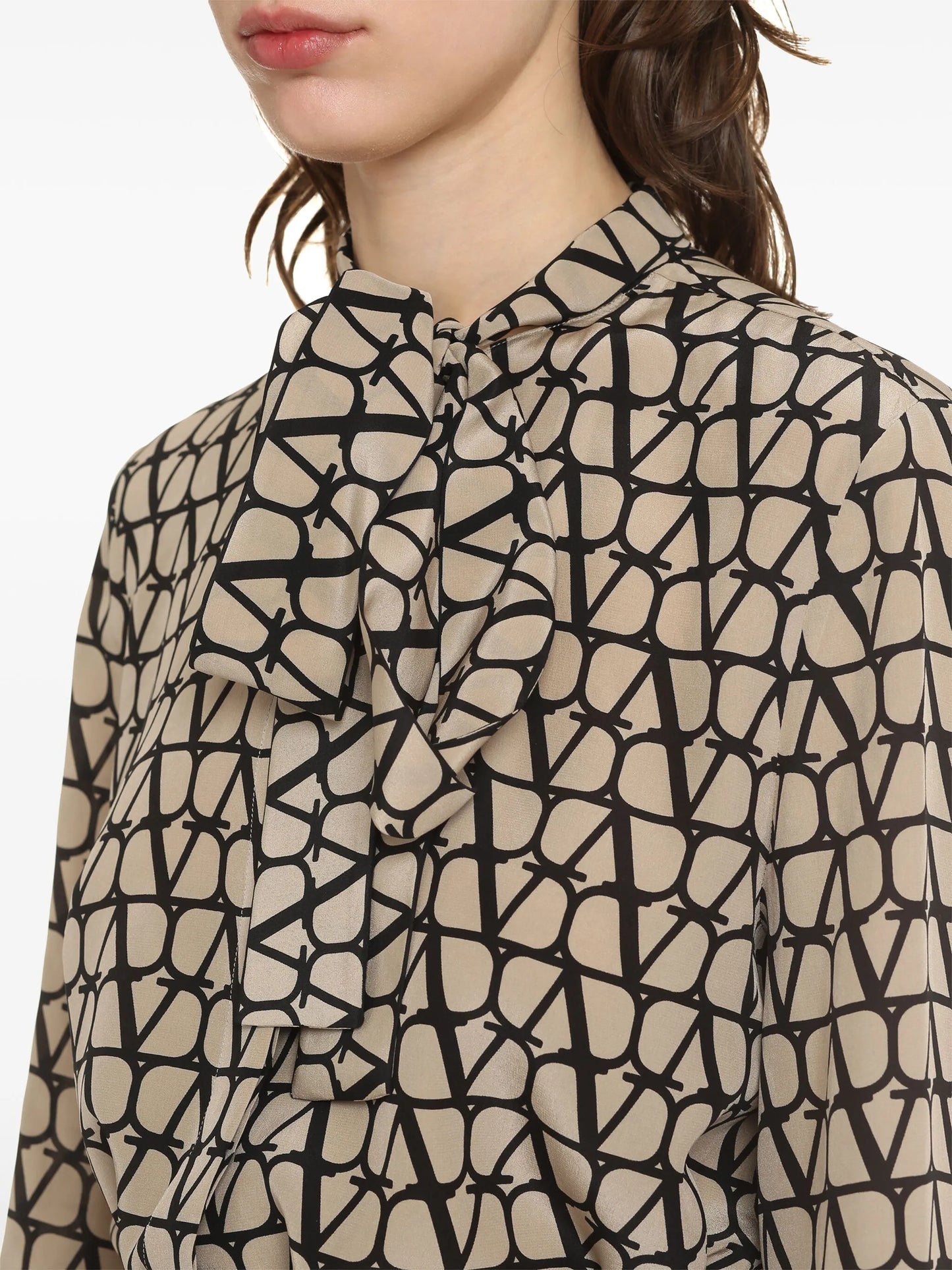 Toile Iconographe crepe-de-chine blouse