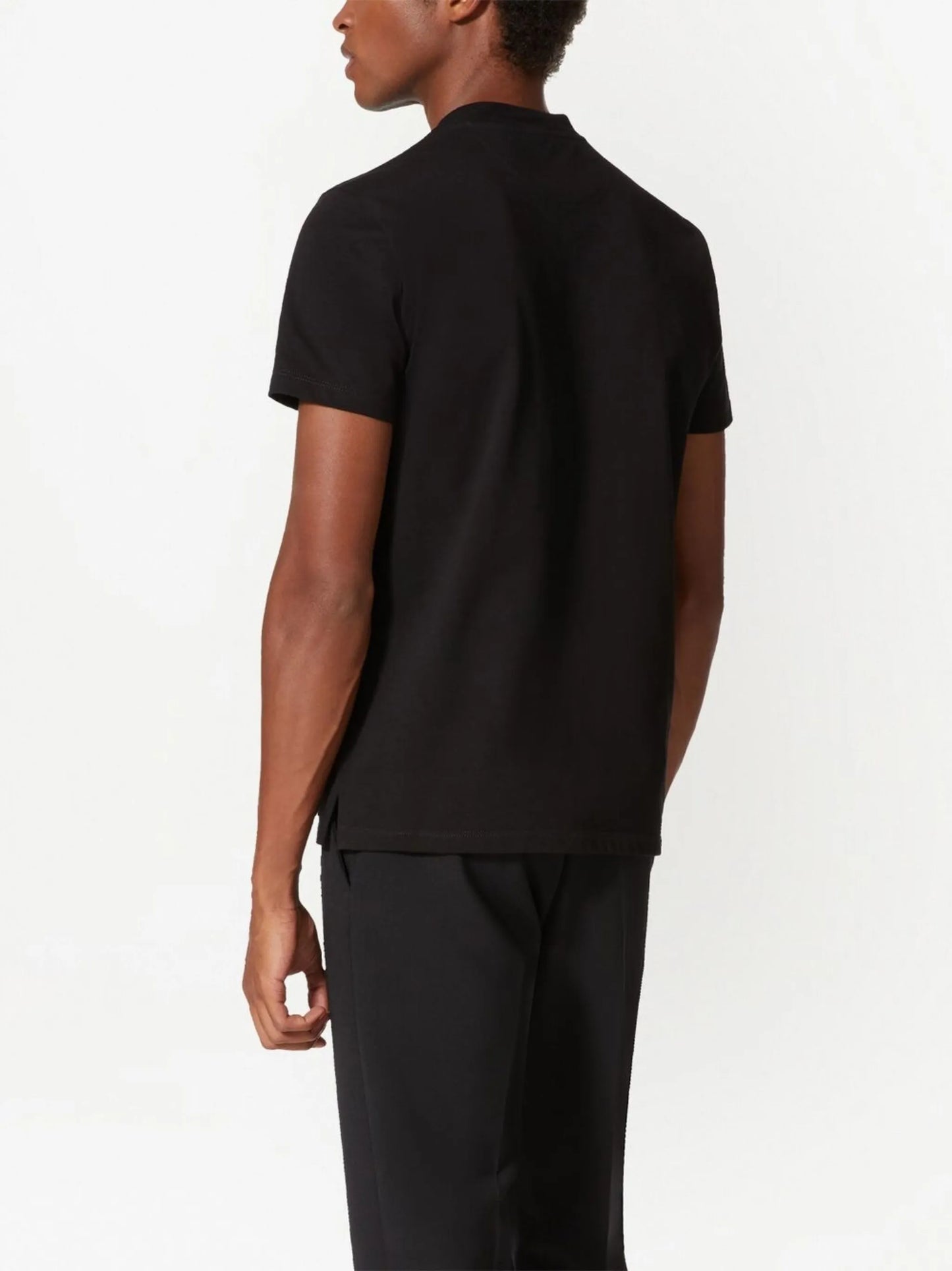 Untitled studded cotton T-shirt