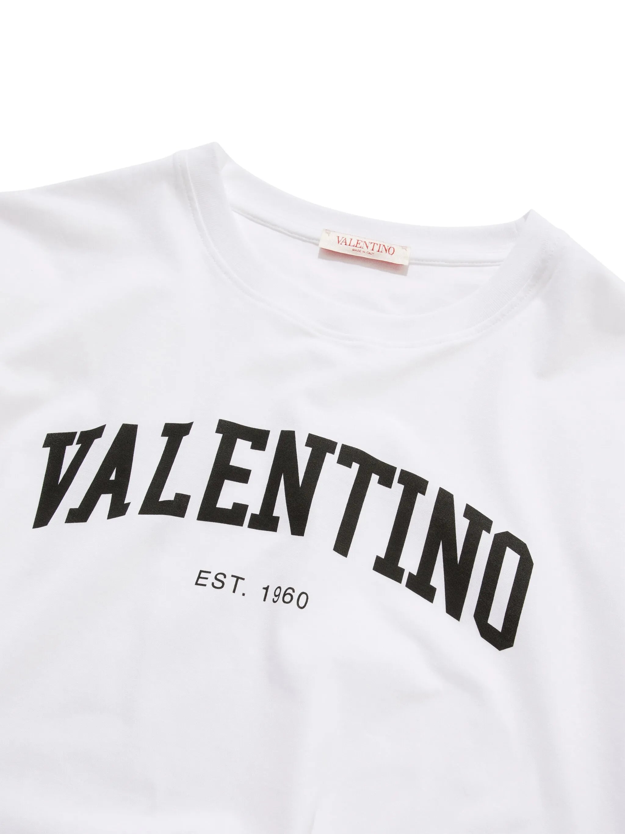 round-neck logo-print T-shirt