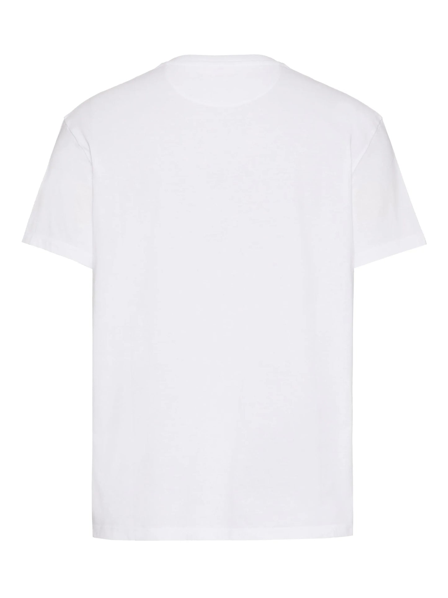round-neck logo-print T-shirt