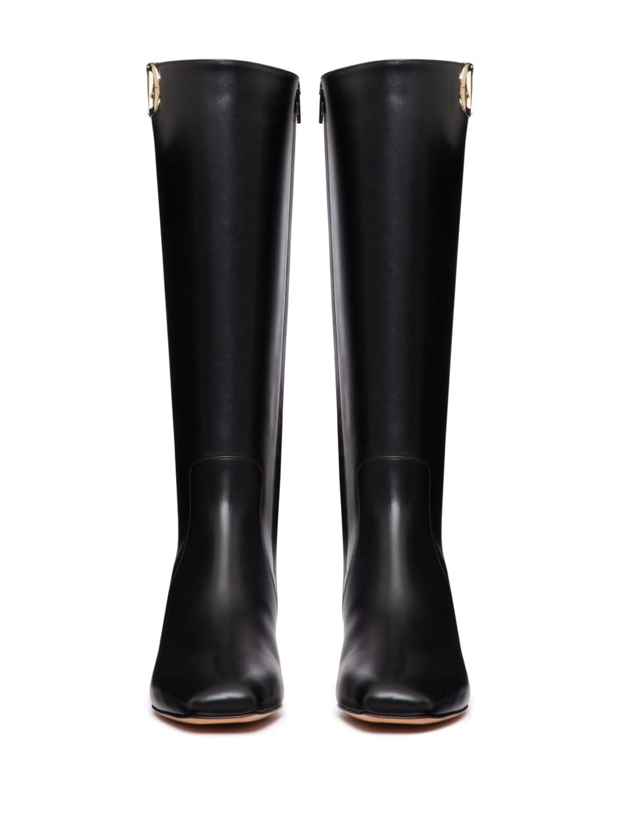 VLogo Type knee-high boots