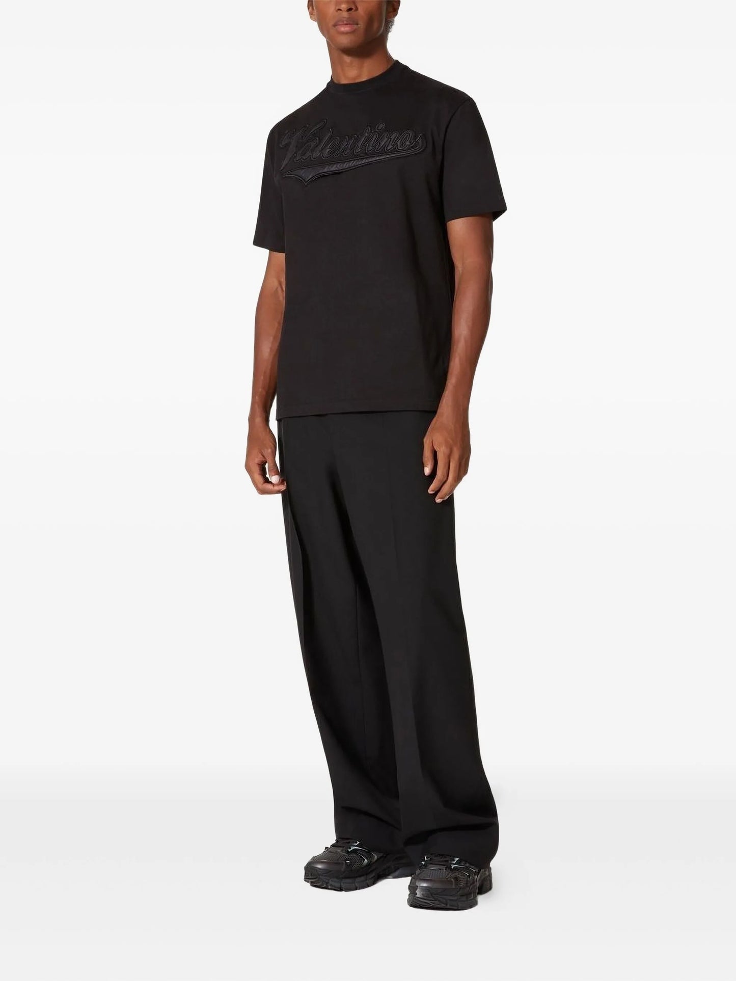 logo-patch short-sleeved T-shirt