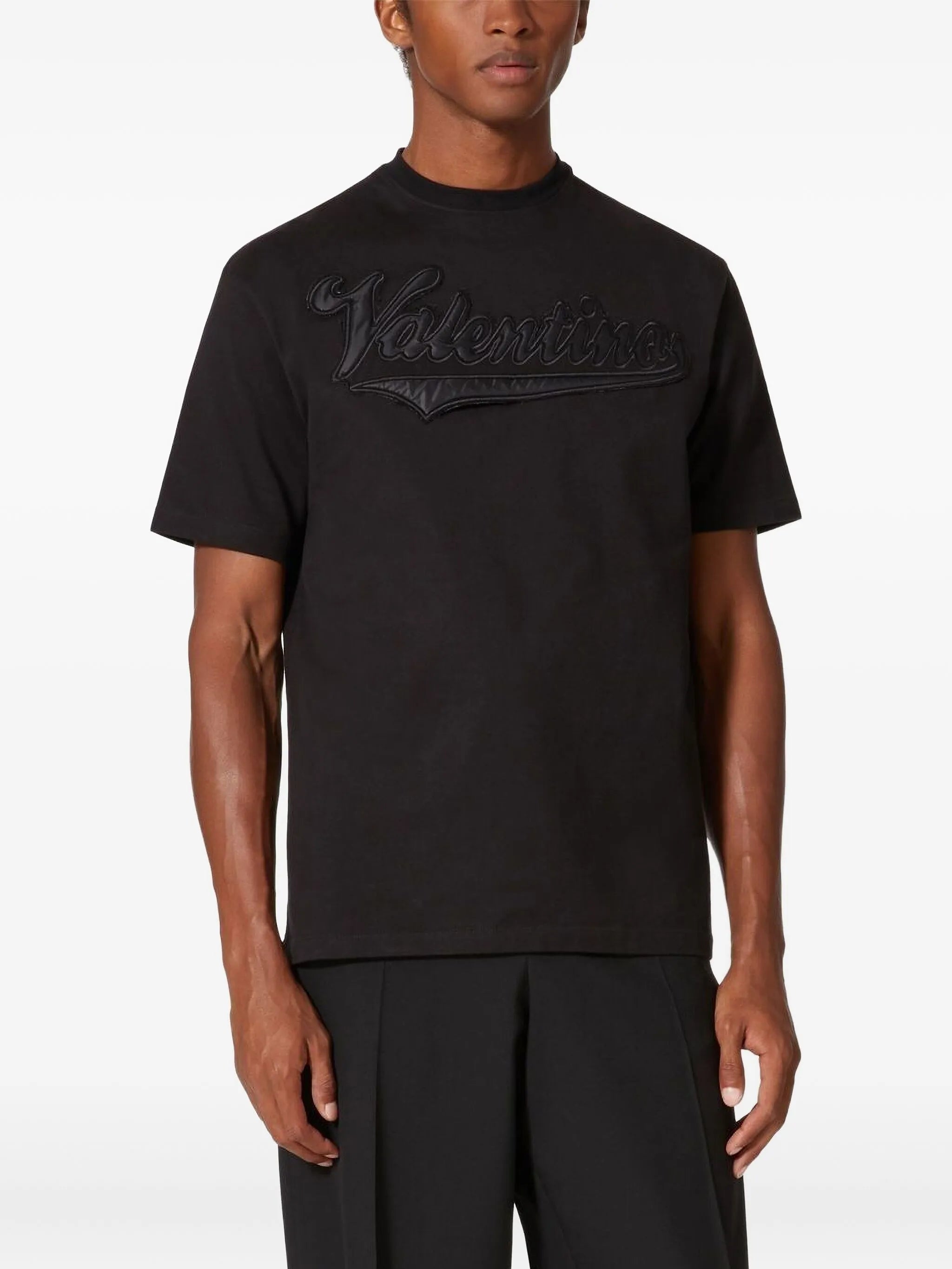 logo-patch short-sleeved T-shirt
