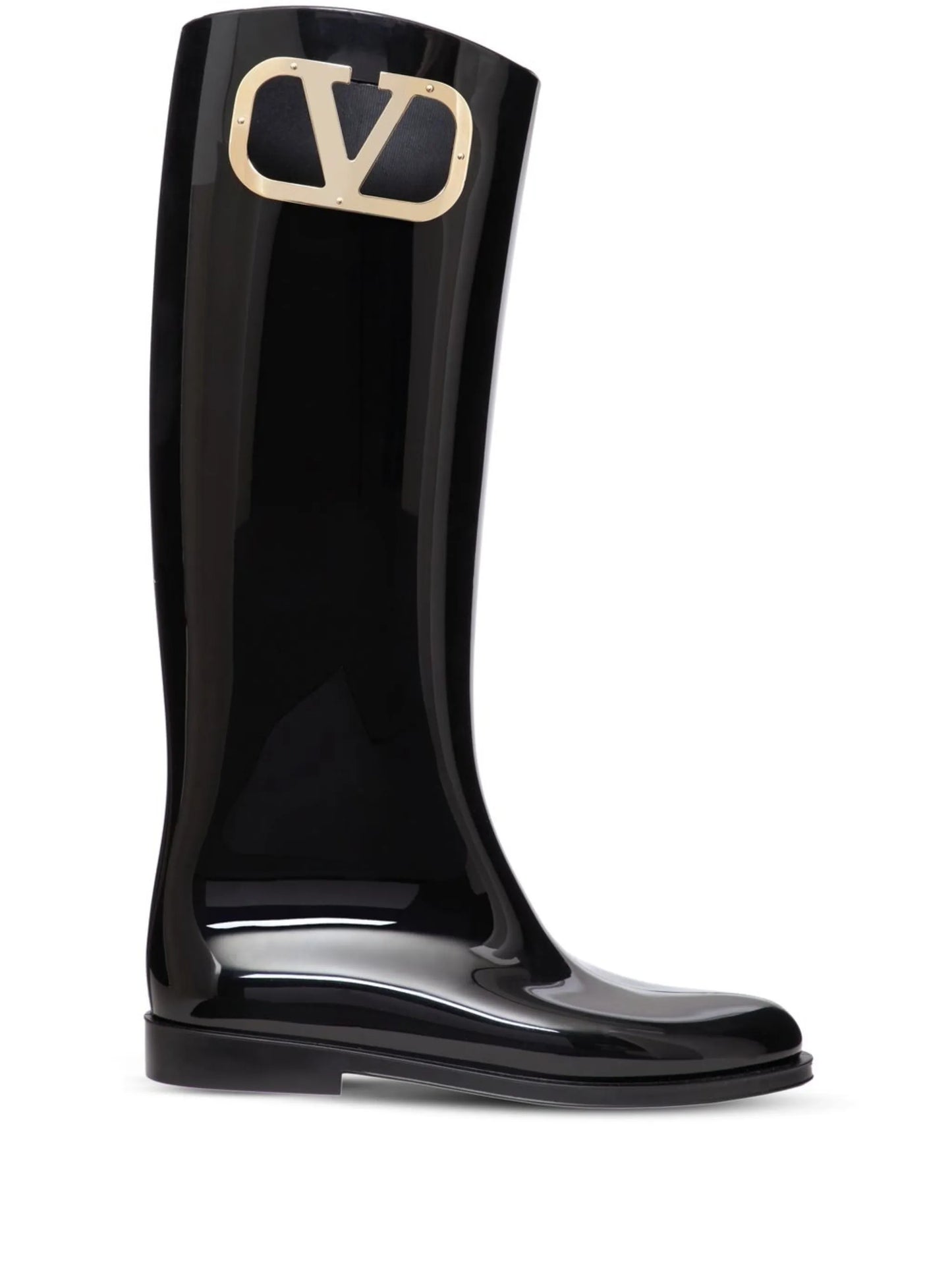VLogo Type patent rain boots