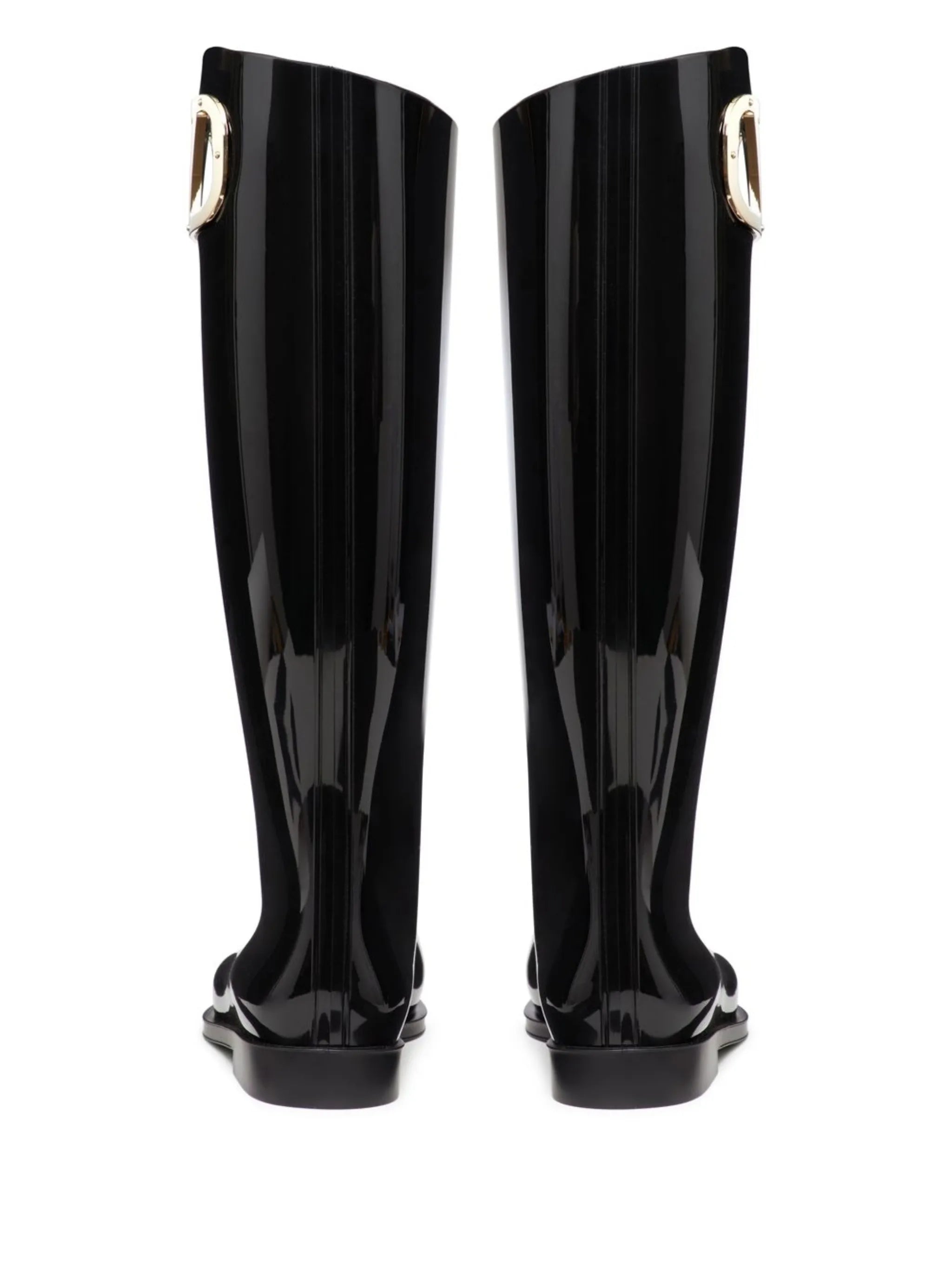 VLogo Type patent rain boots