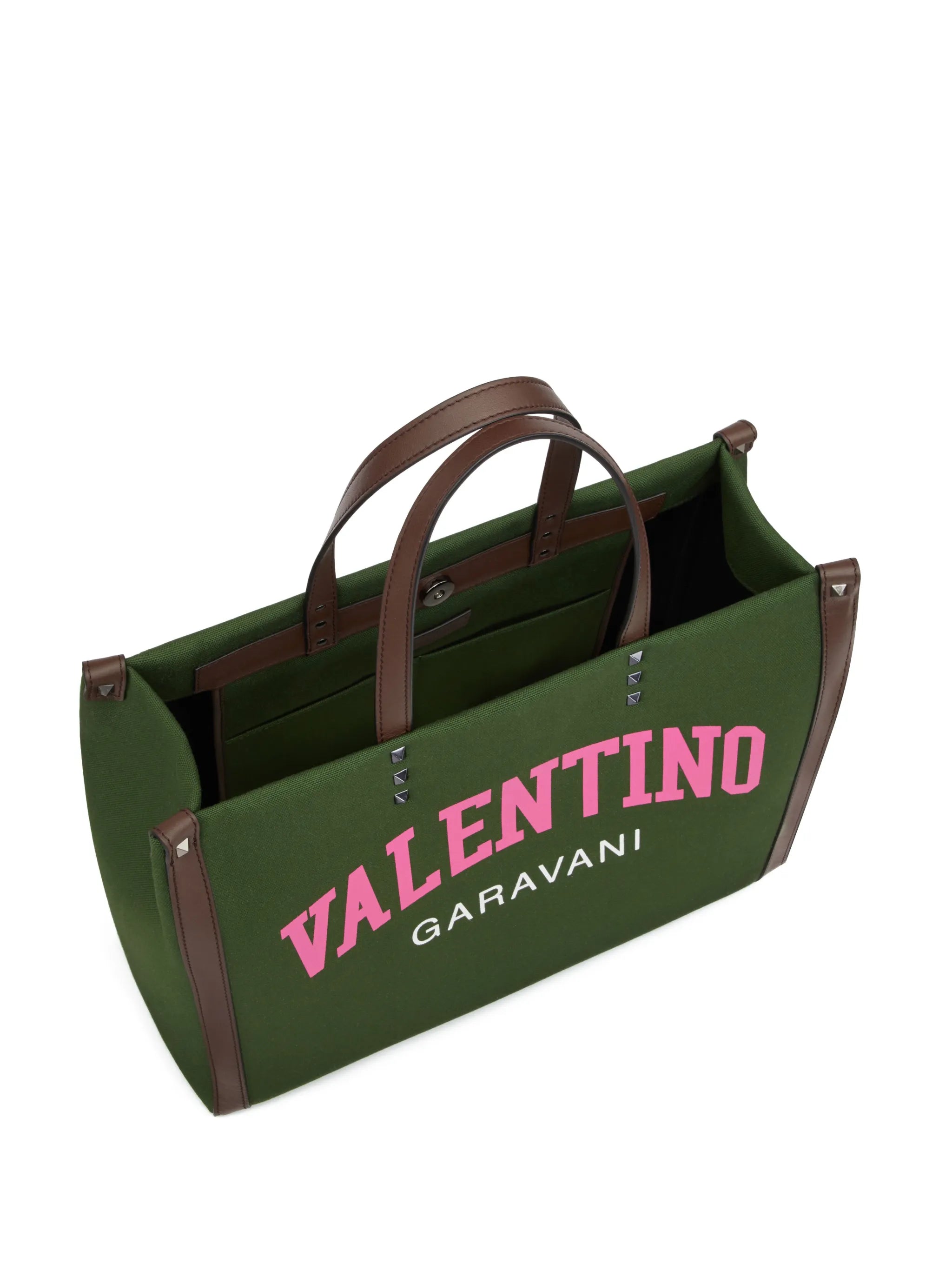 Green University Canvas ShoTote Bag