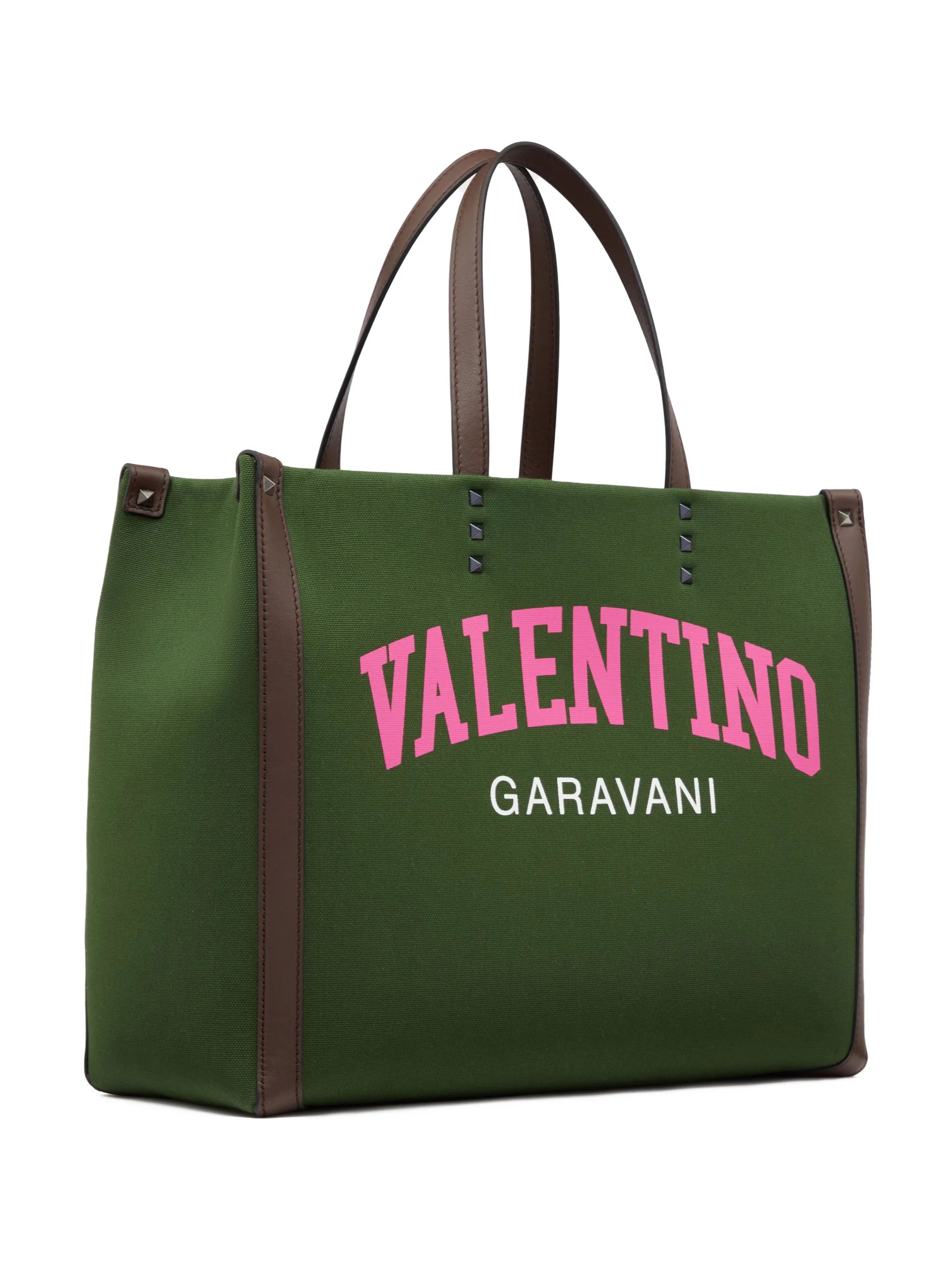 Green University Canvas ShoTote Bag