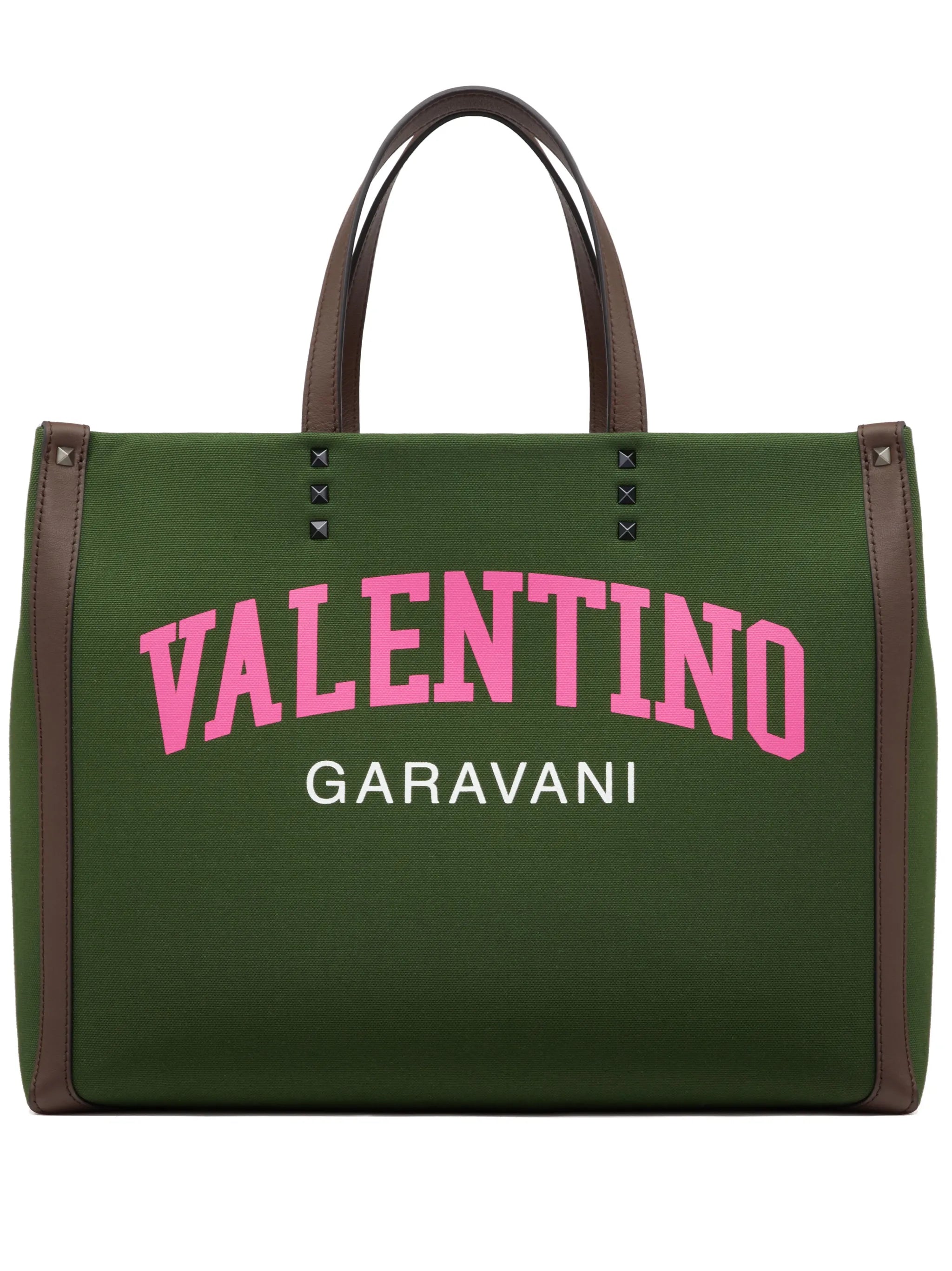 Green University Canvas ShoTote Bag