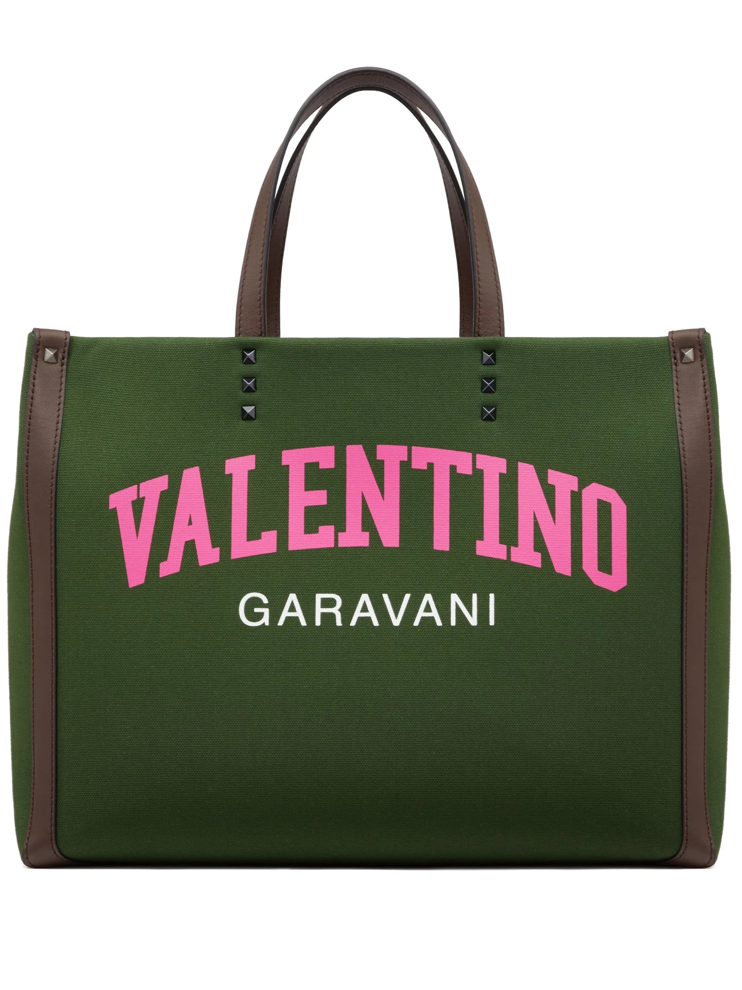 Green University Canvas ShoTote Bag