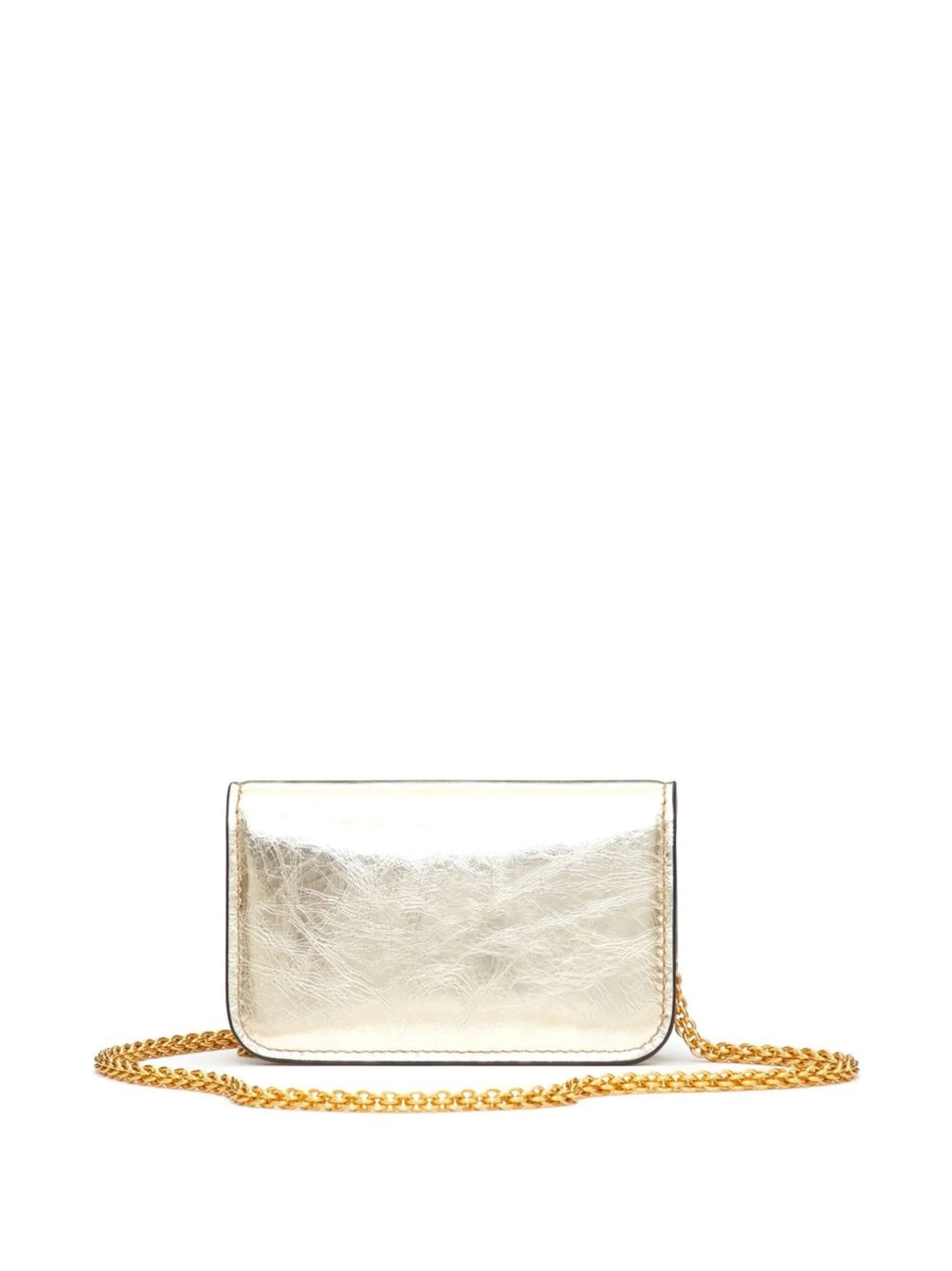 micro Locò metallic shoulder bag