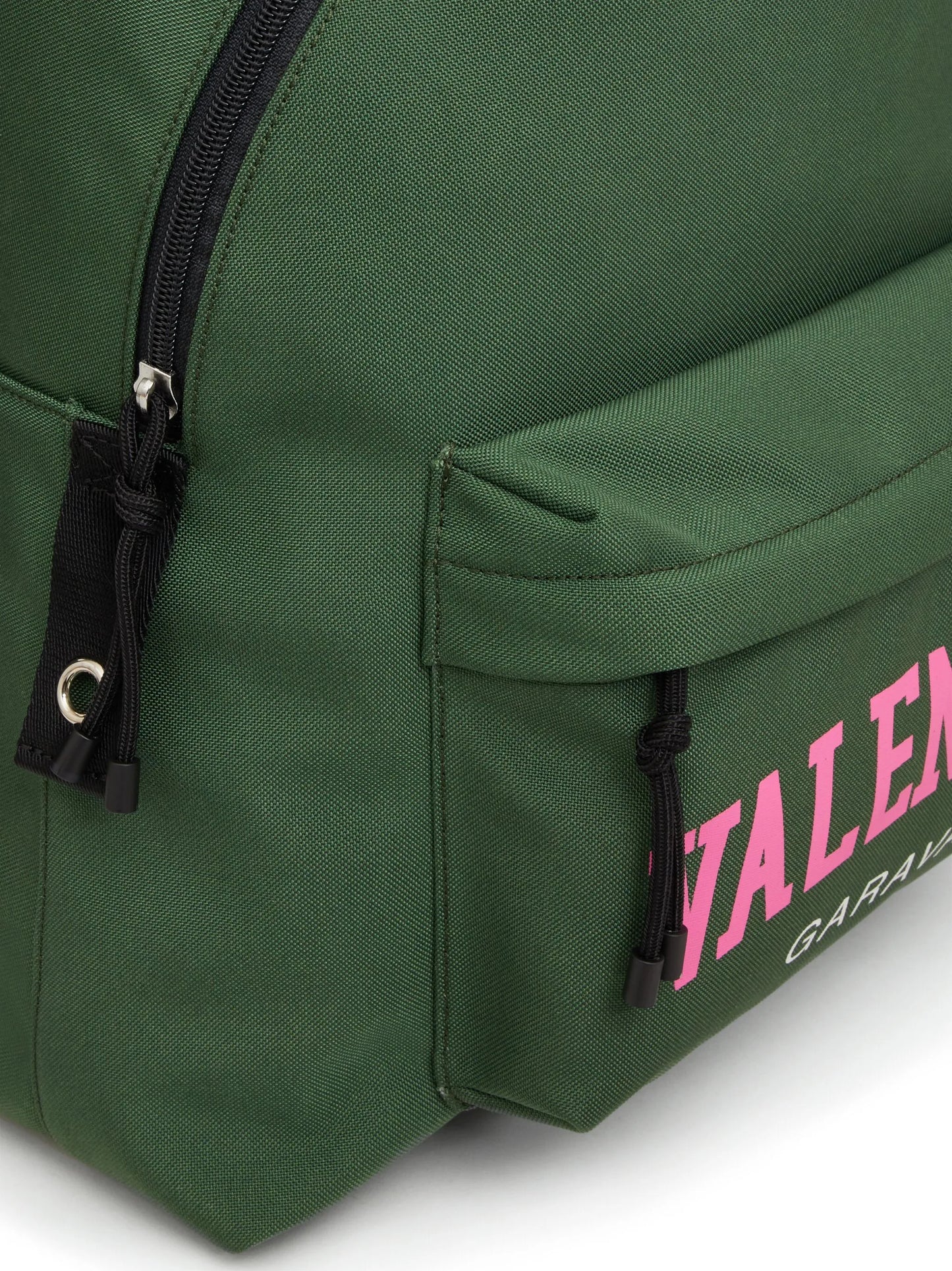 logo-print top-handle backpack