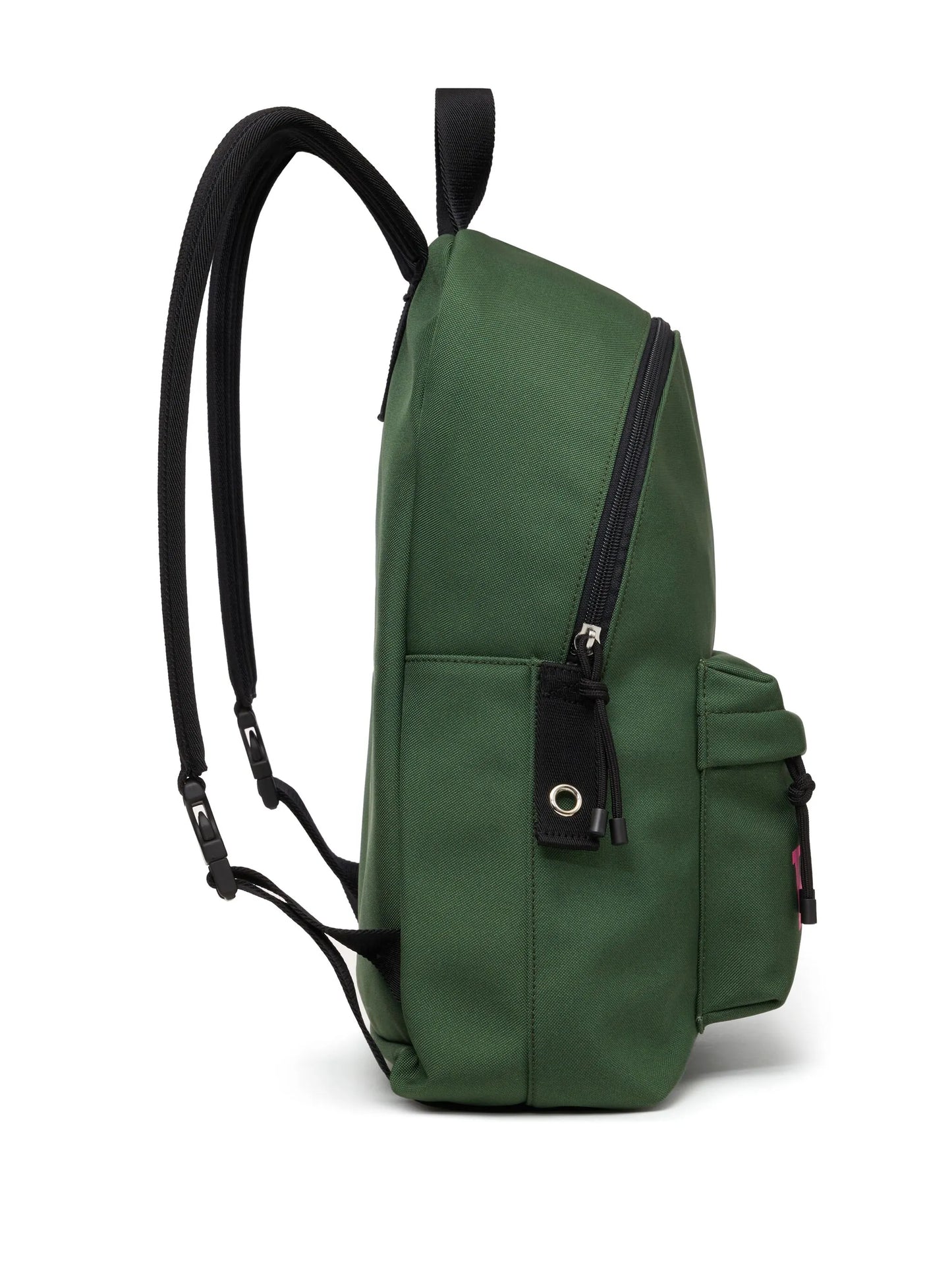 logo-print top-handle backpack