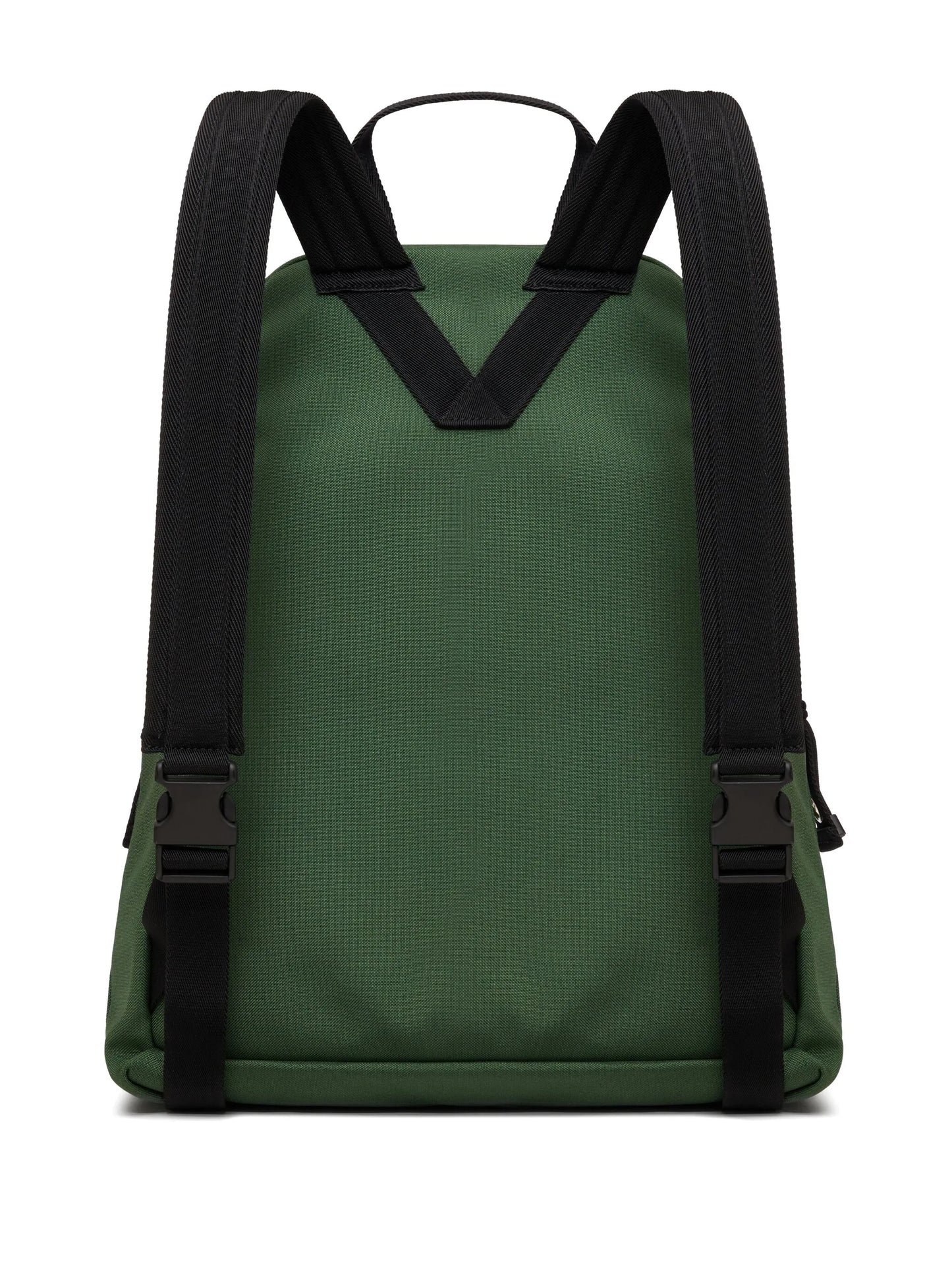logo-print top-handle backpack