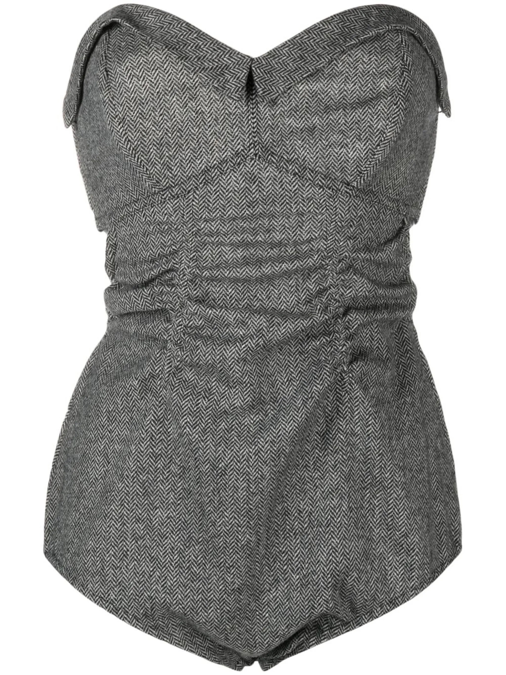 sweetheart neck bodysuit
