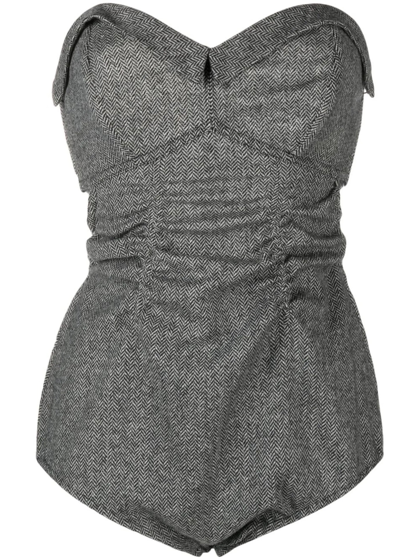 sweetheart neck bodysuit