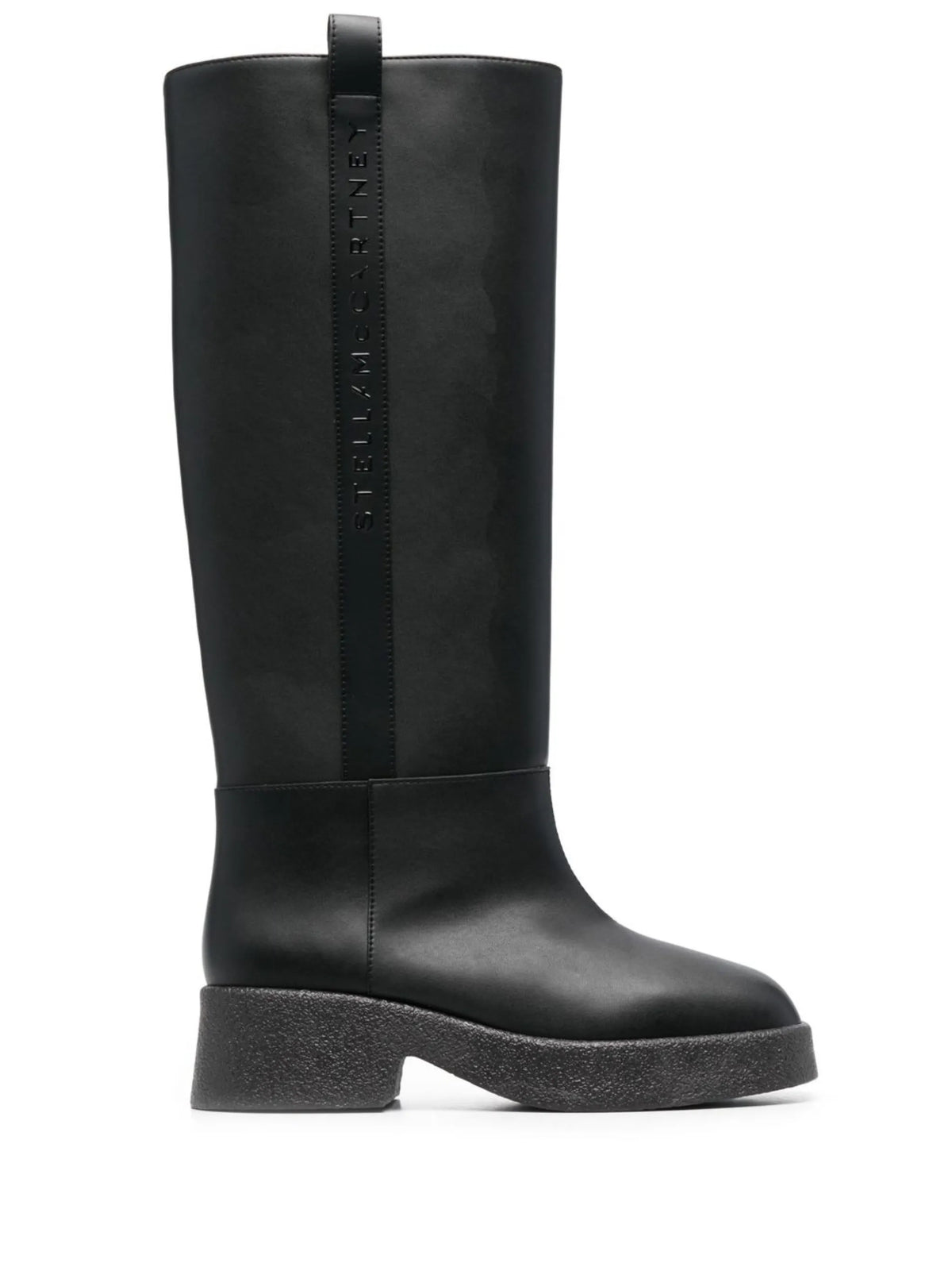 logo-detail chunky boots