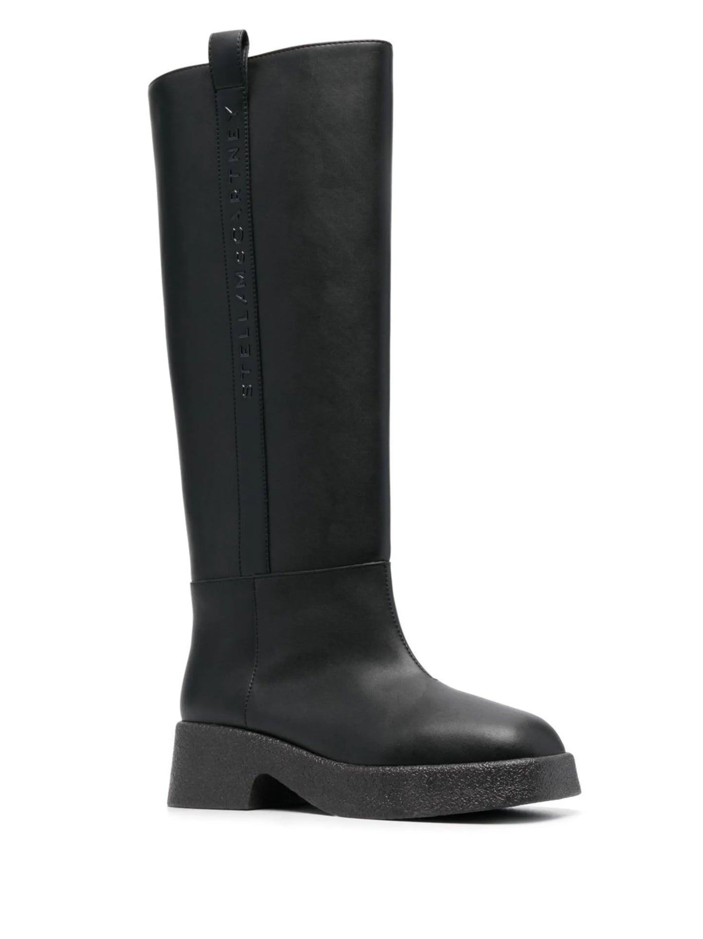 logo-detail chunky boots
