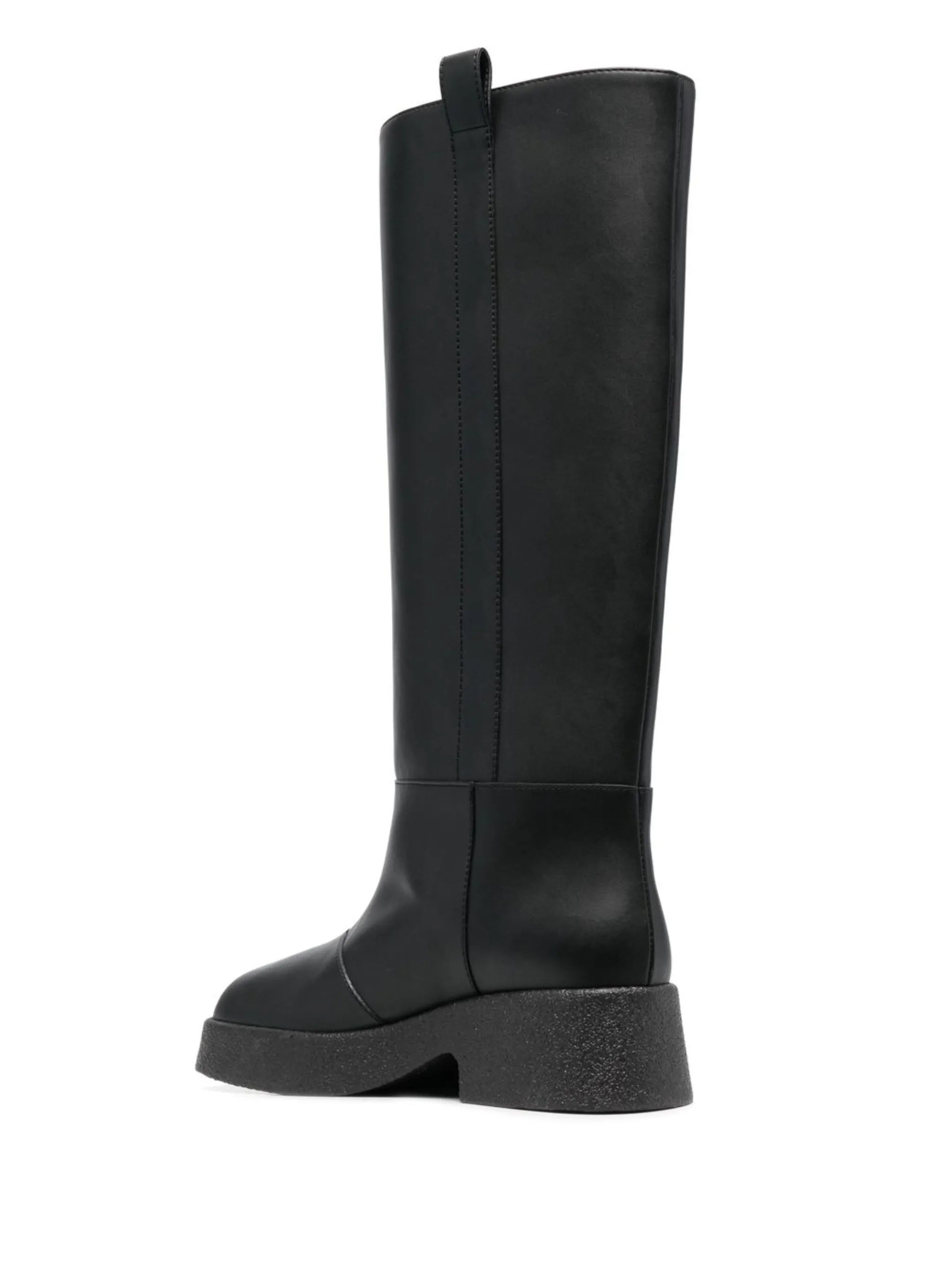 logo-detail chunky boots
