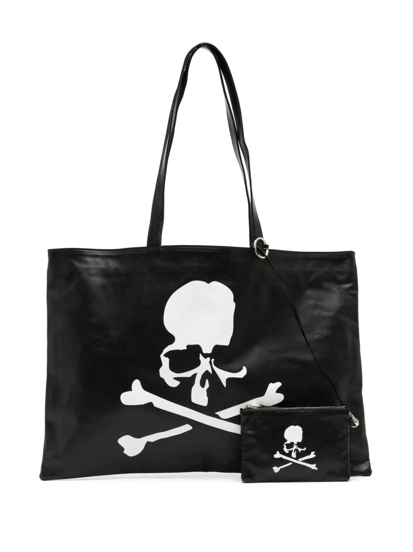 skull-motif tote bag