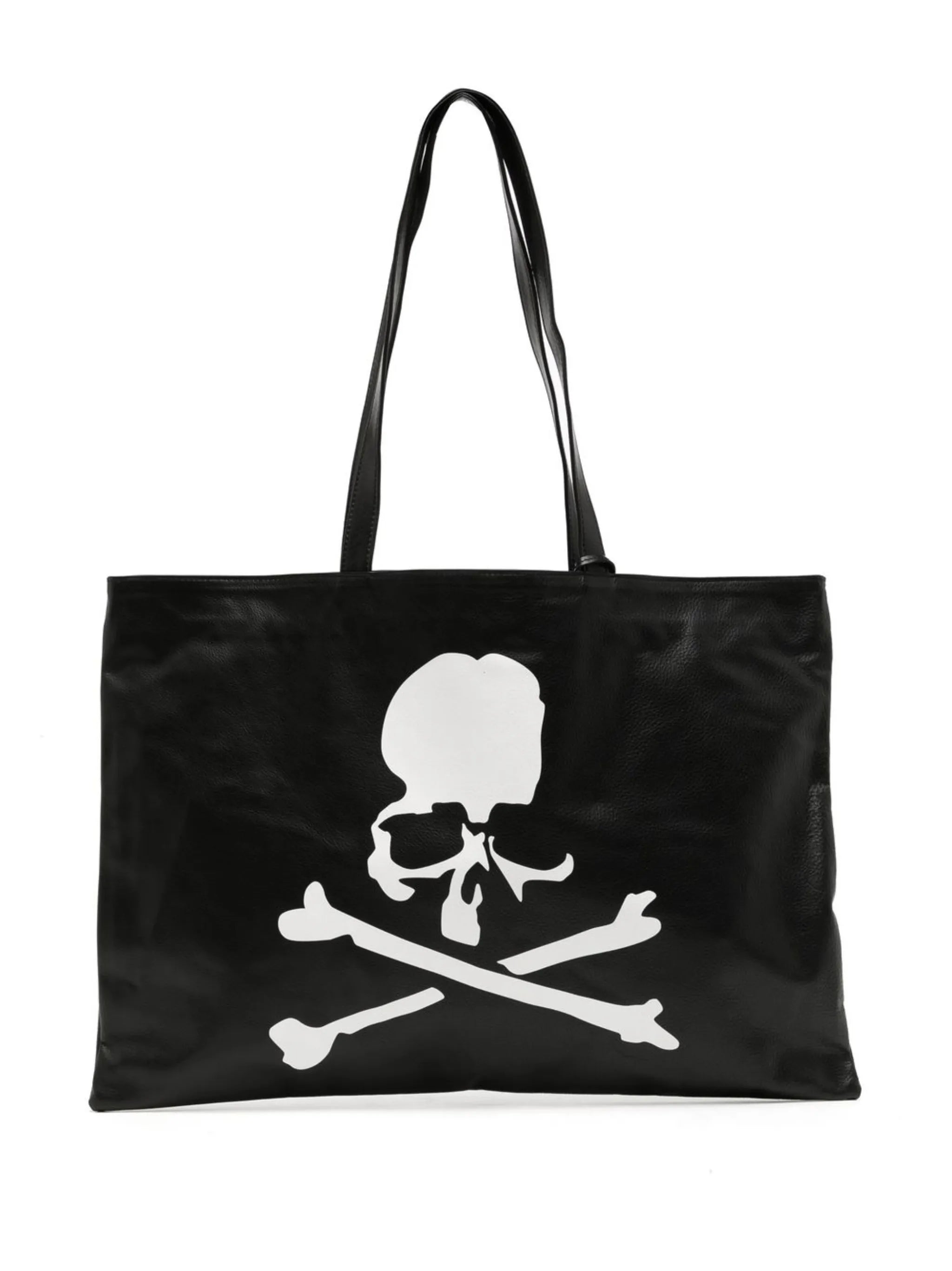 skull-motif tote bag