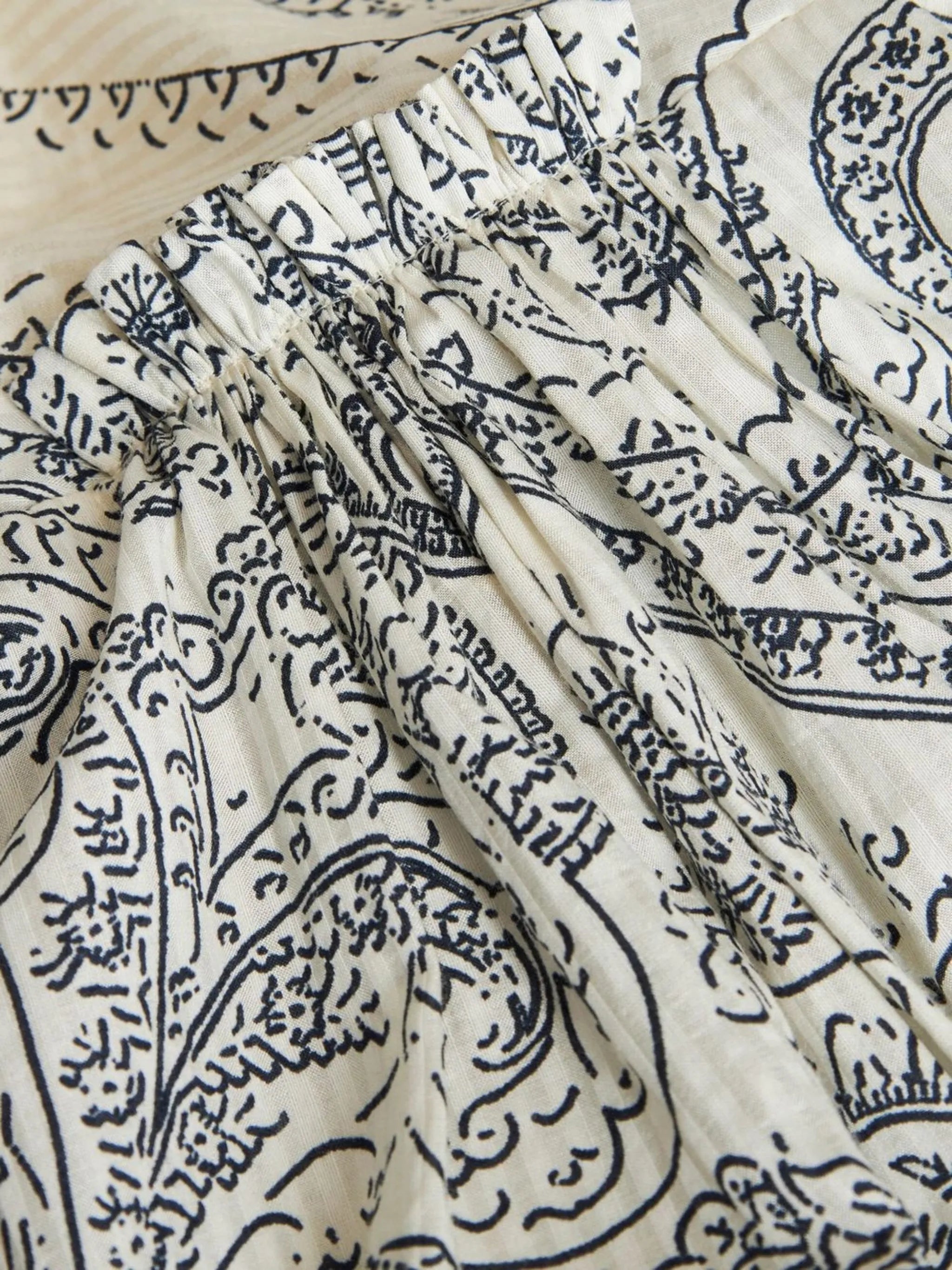 paisley-print maxi dress
