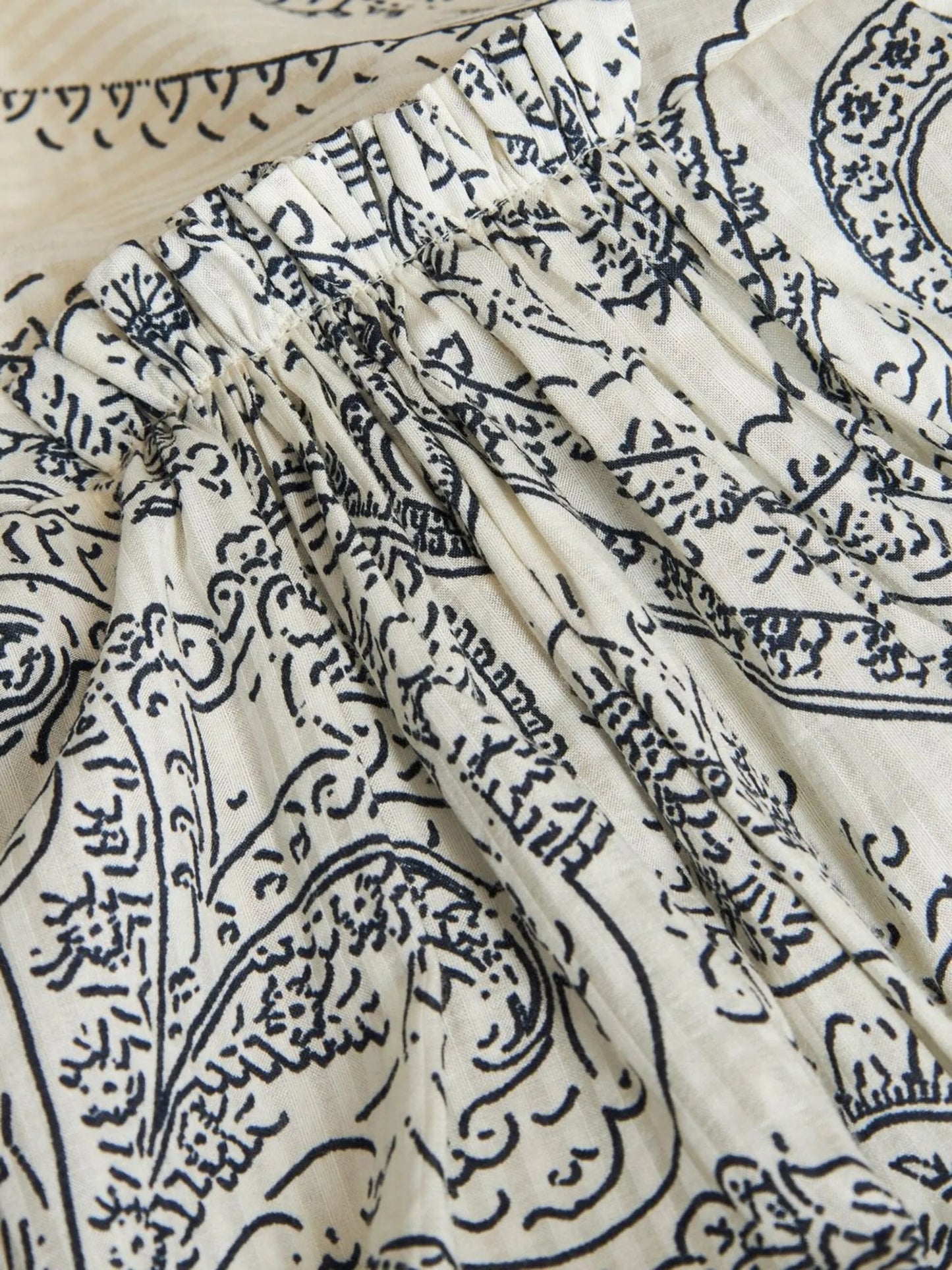 paisley-print maxi dress