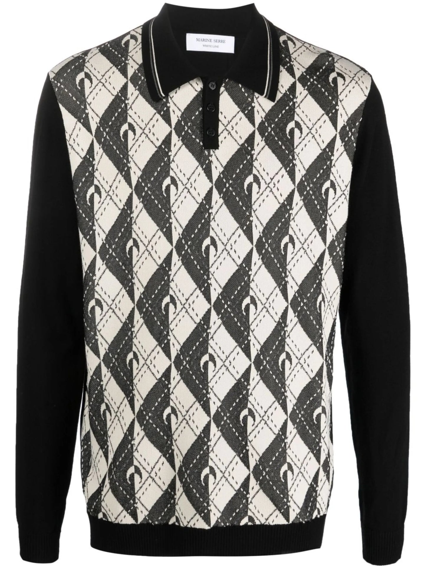 long-sleeve polo shirt