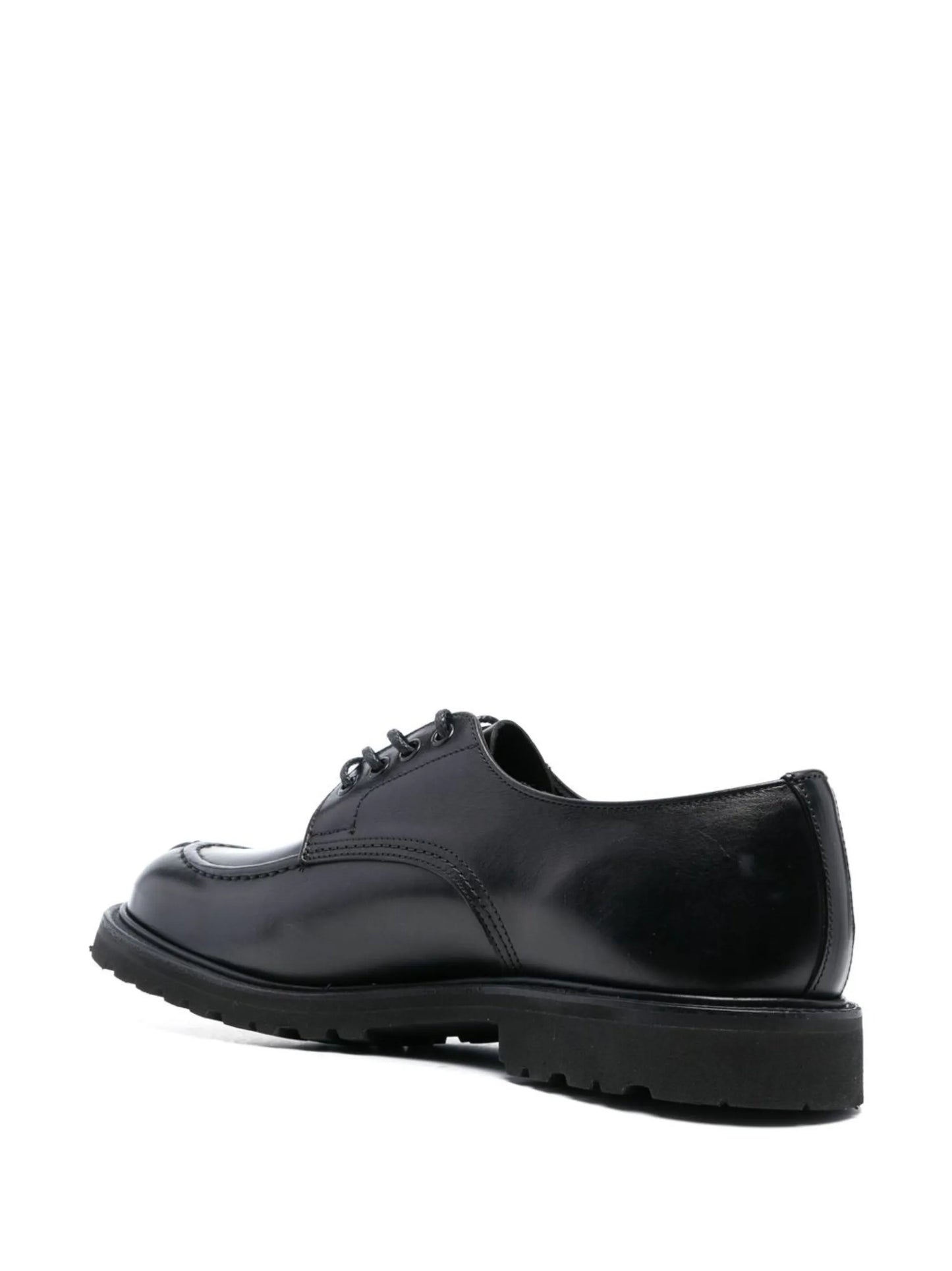lace-up leather Derby shoes