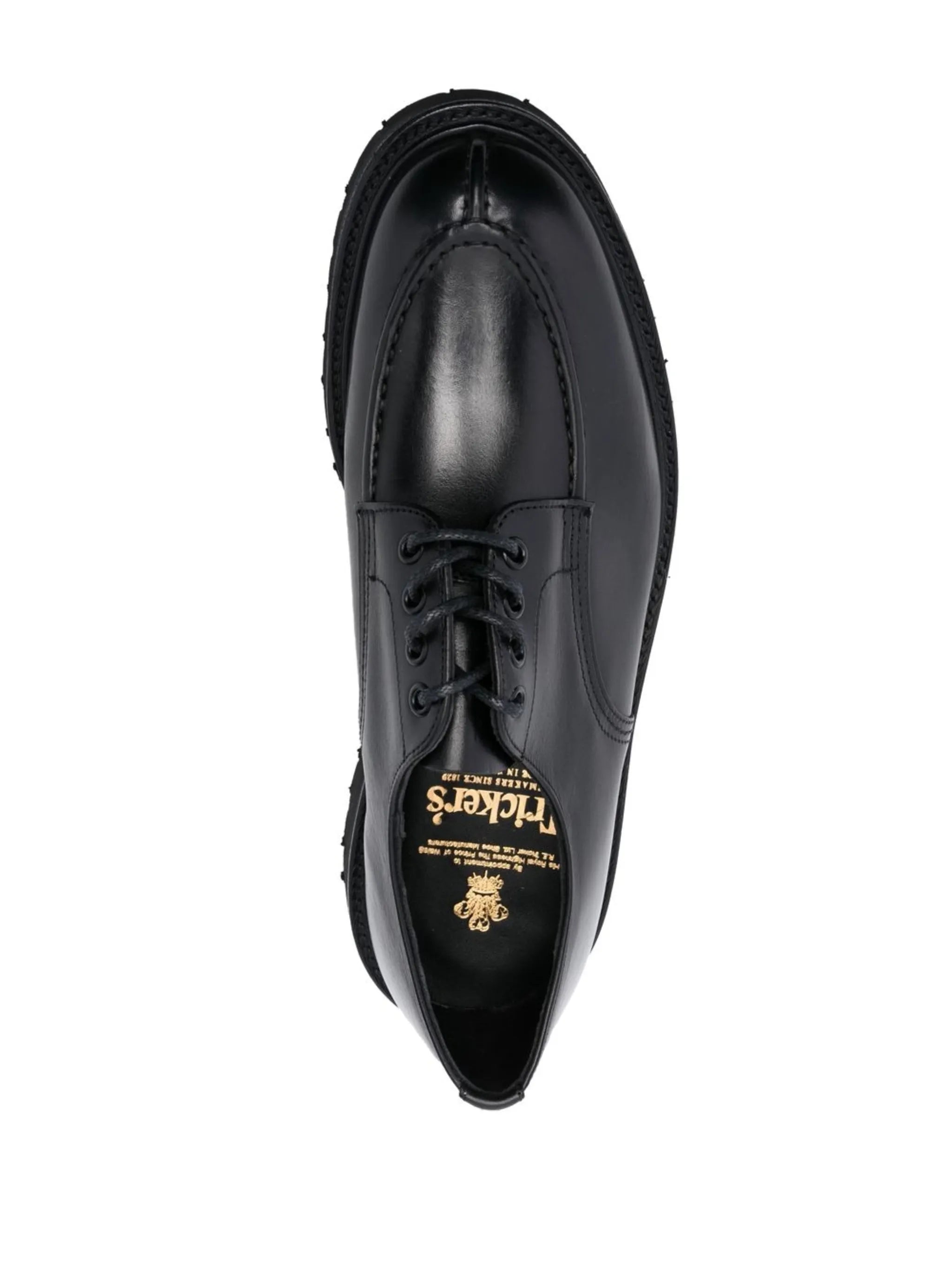 lace-up leather Derby shoes