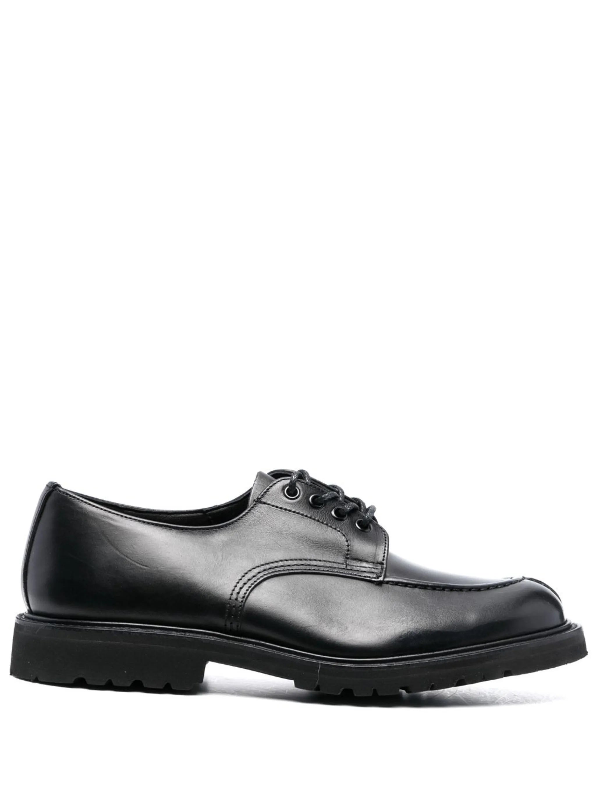 lace-up leather Derby shoes