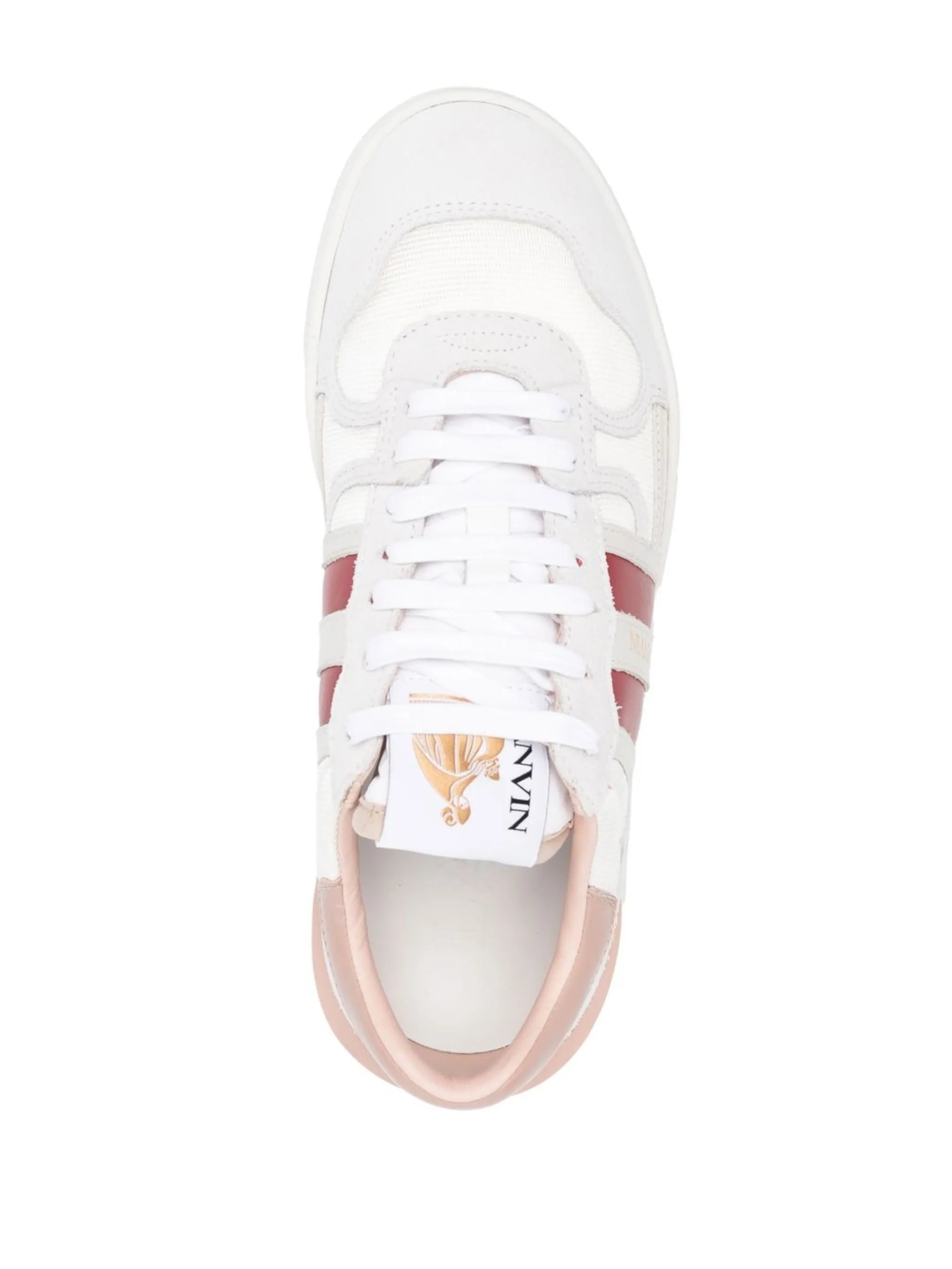 Clay low-top panelled sneakers