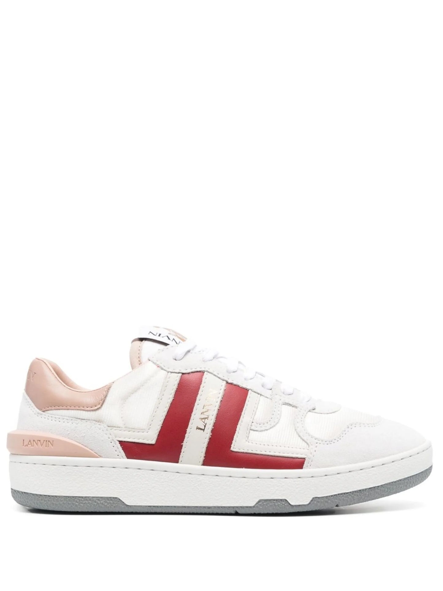 Clay low-top panelled sneakers