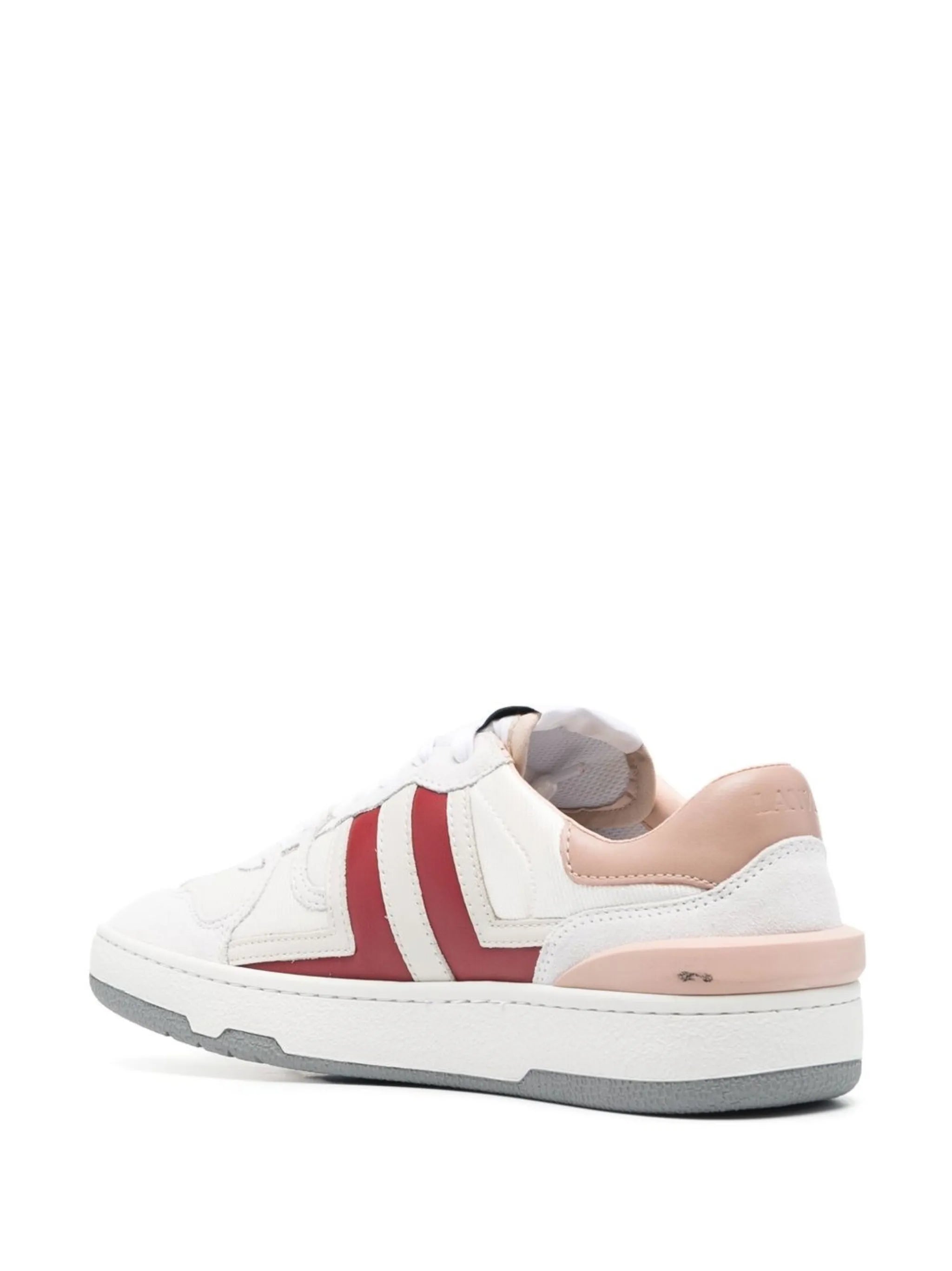 Clay low-top panelled sneakers