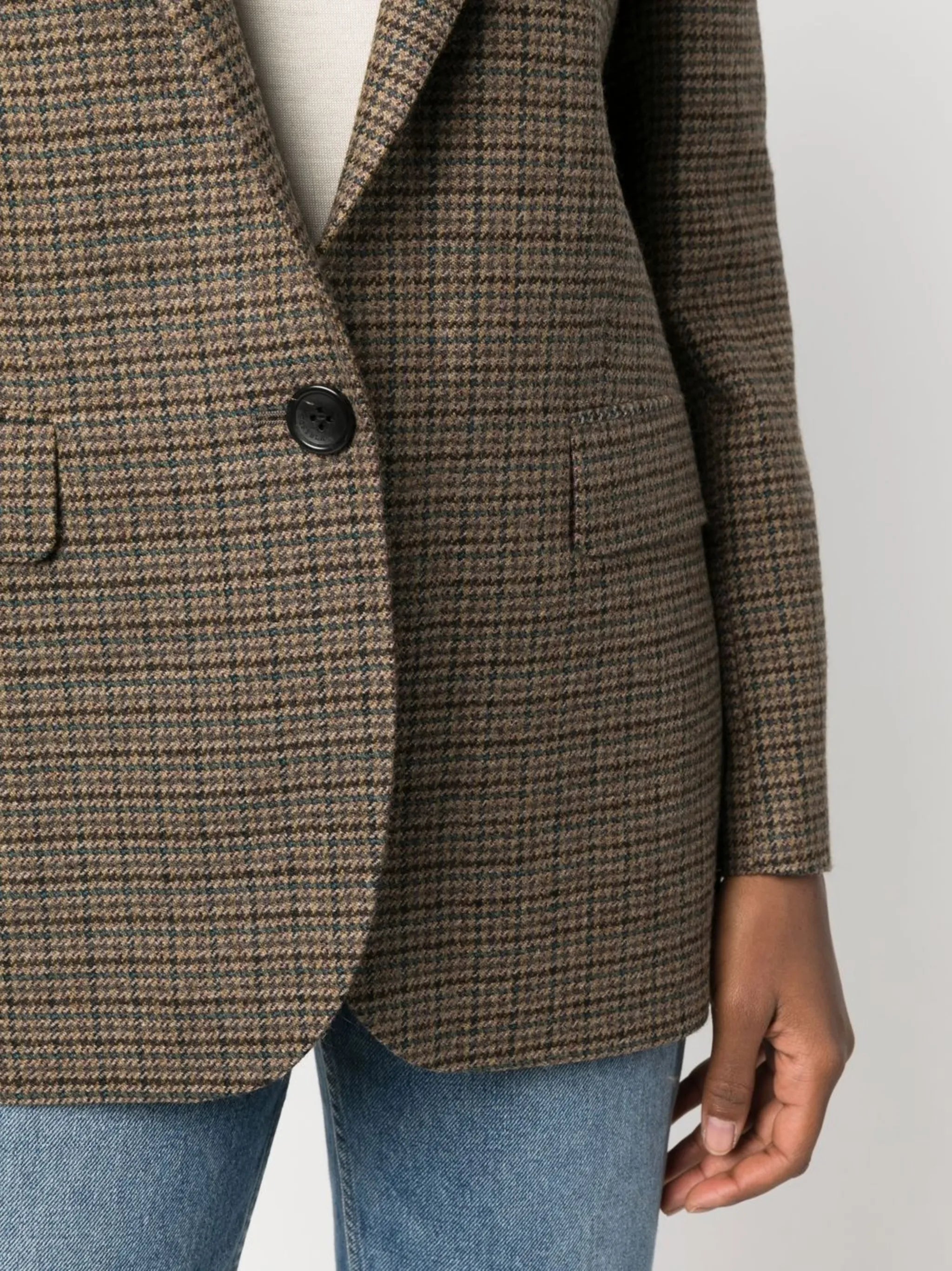 Bella textured wool blazer