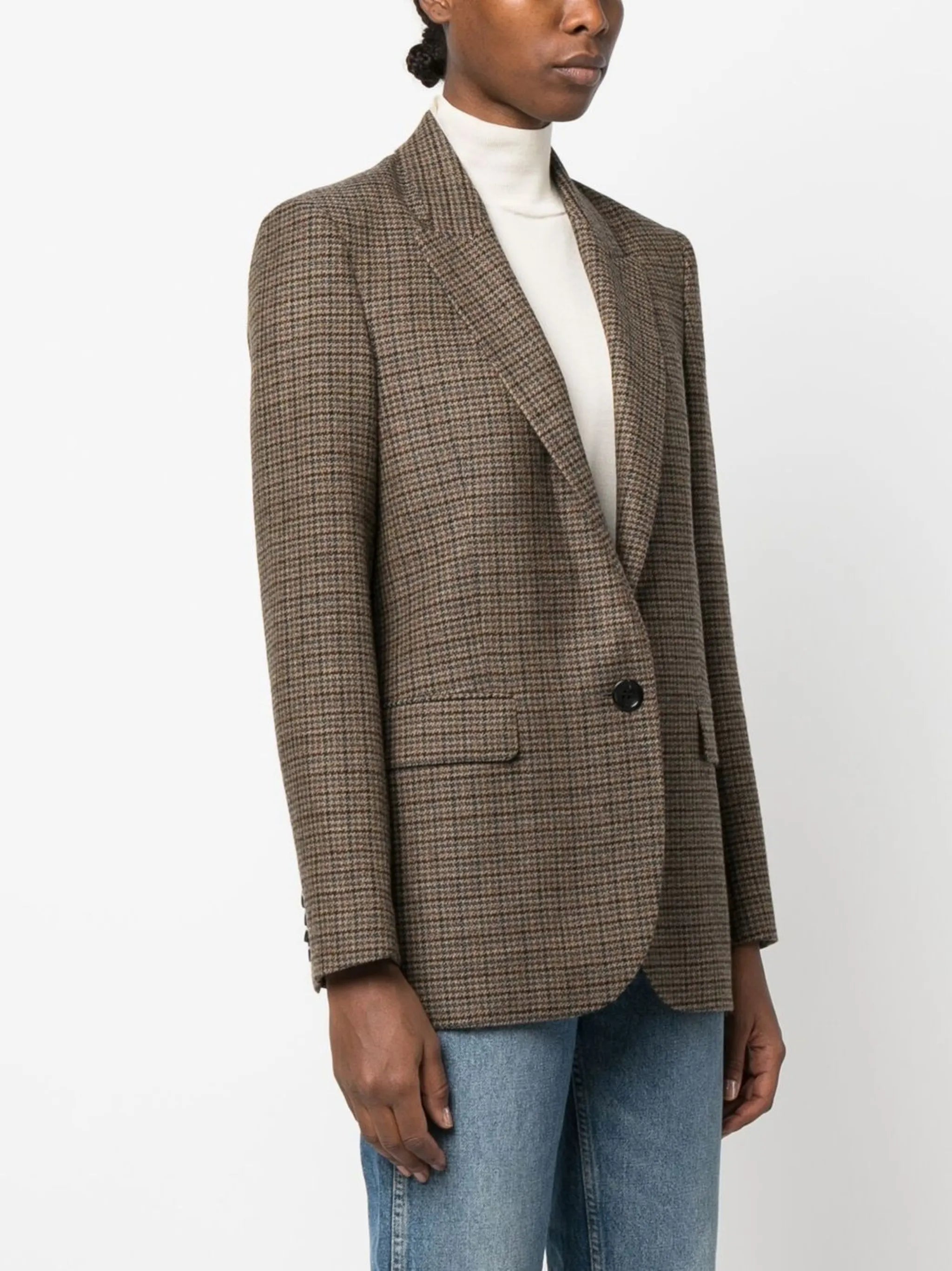 Bella textured wool blazer