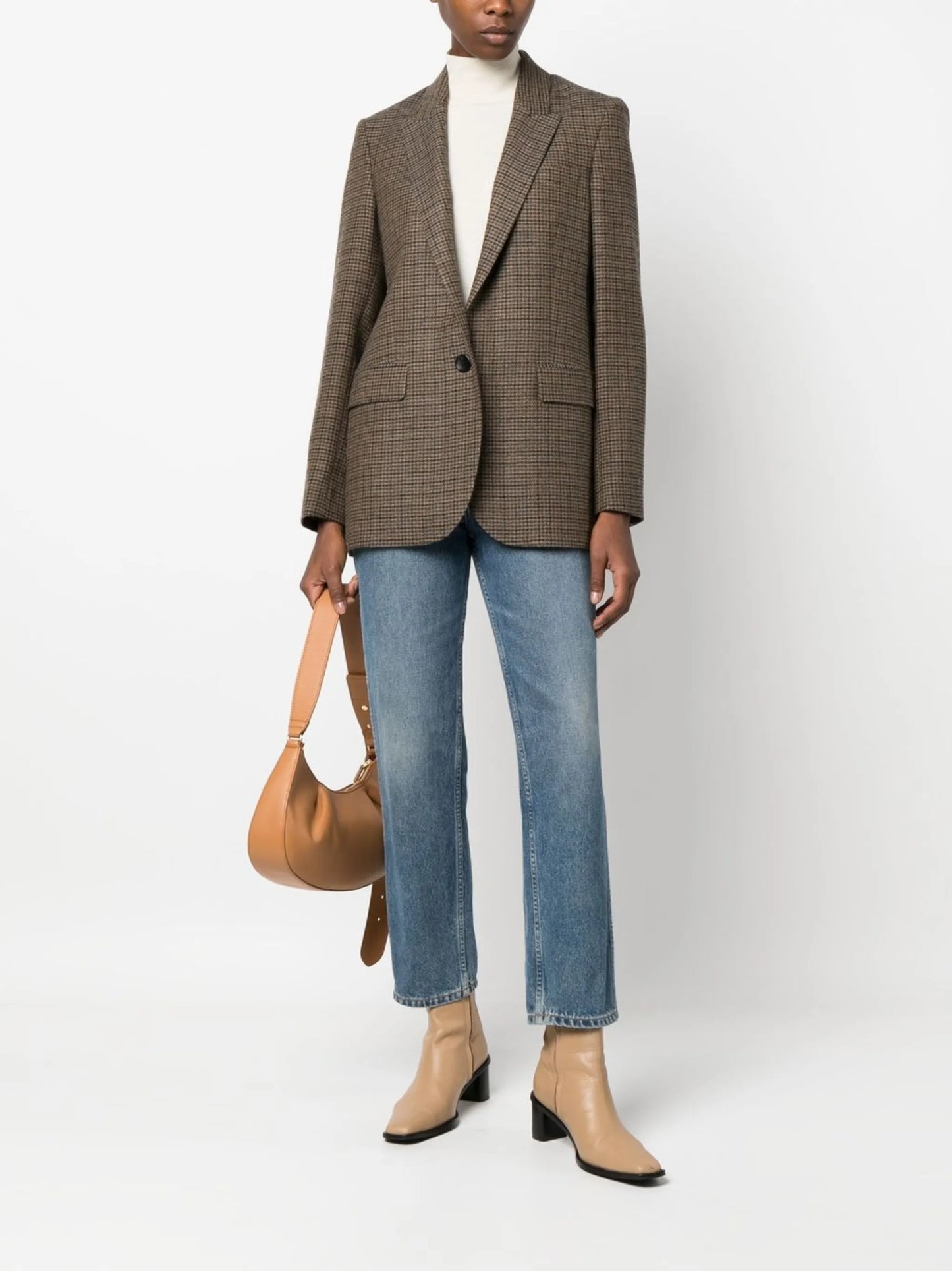 Bella textured wool blazer