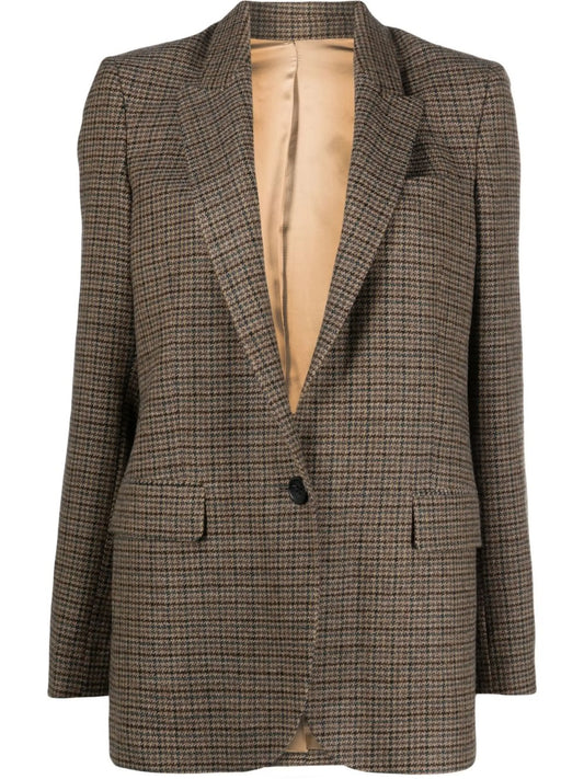 Bella textured wool blazer