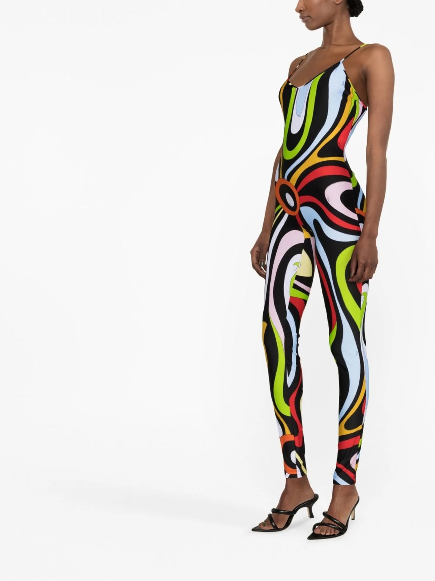 Marmo-print jumpsuit
