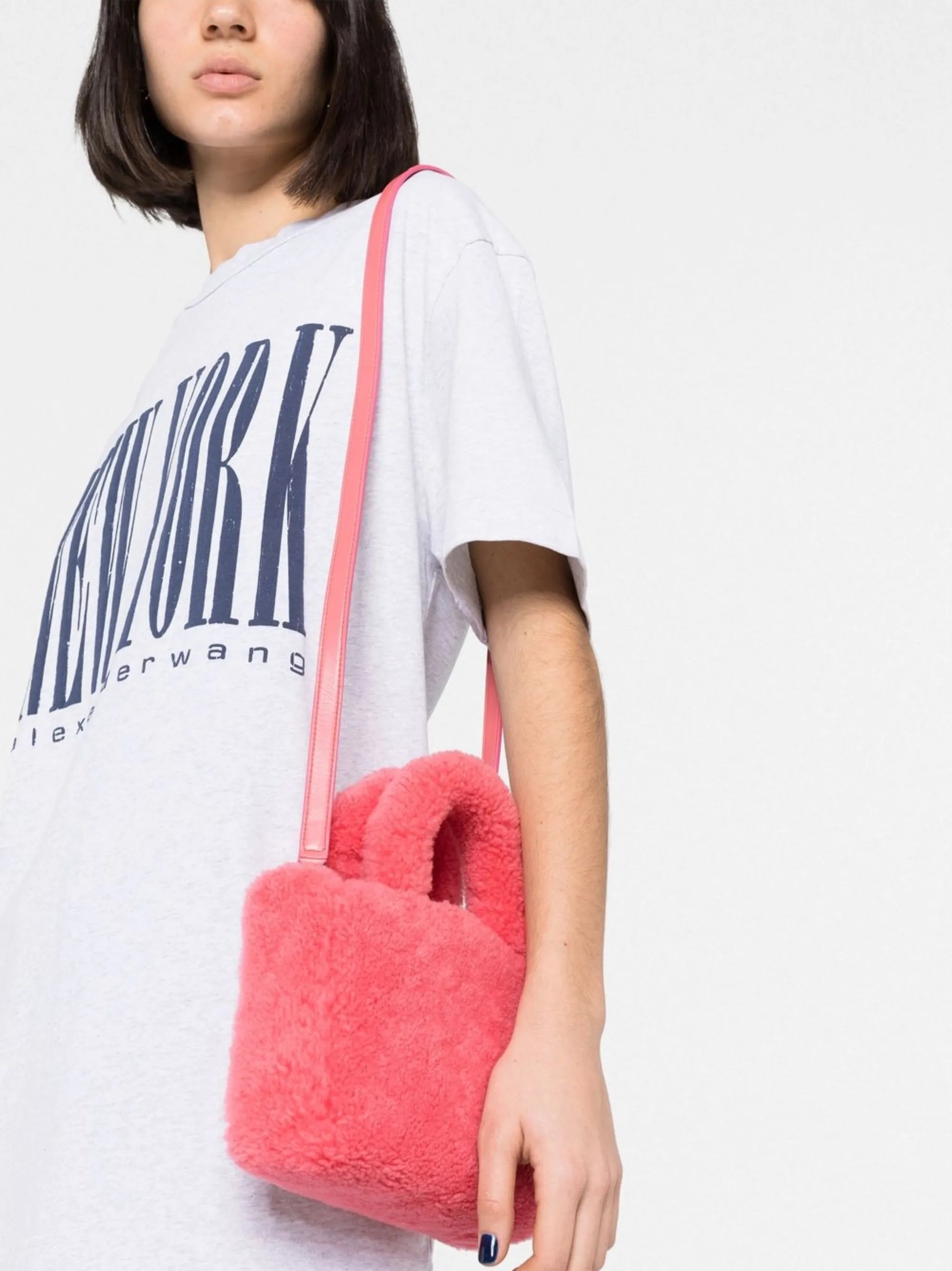 Giuly faux-fur tote bag