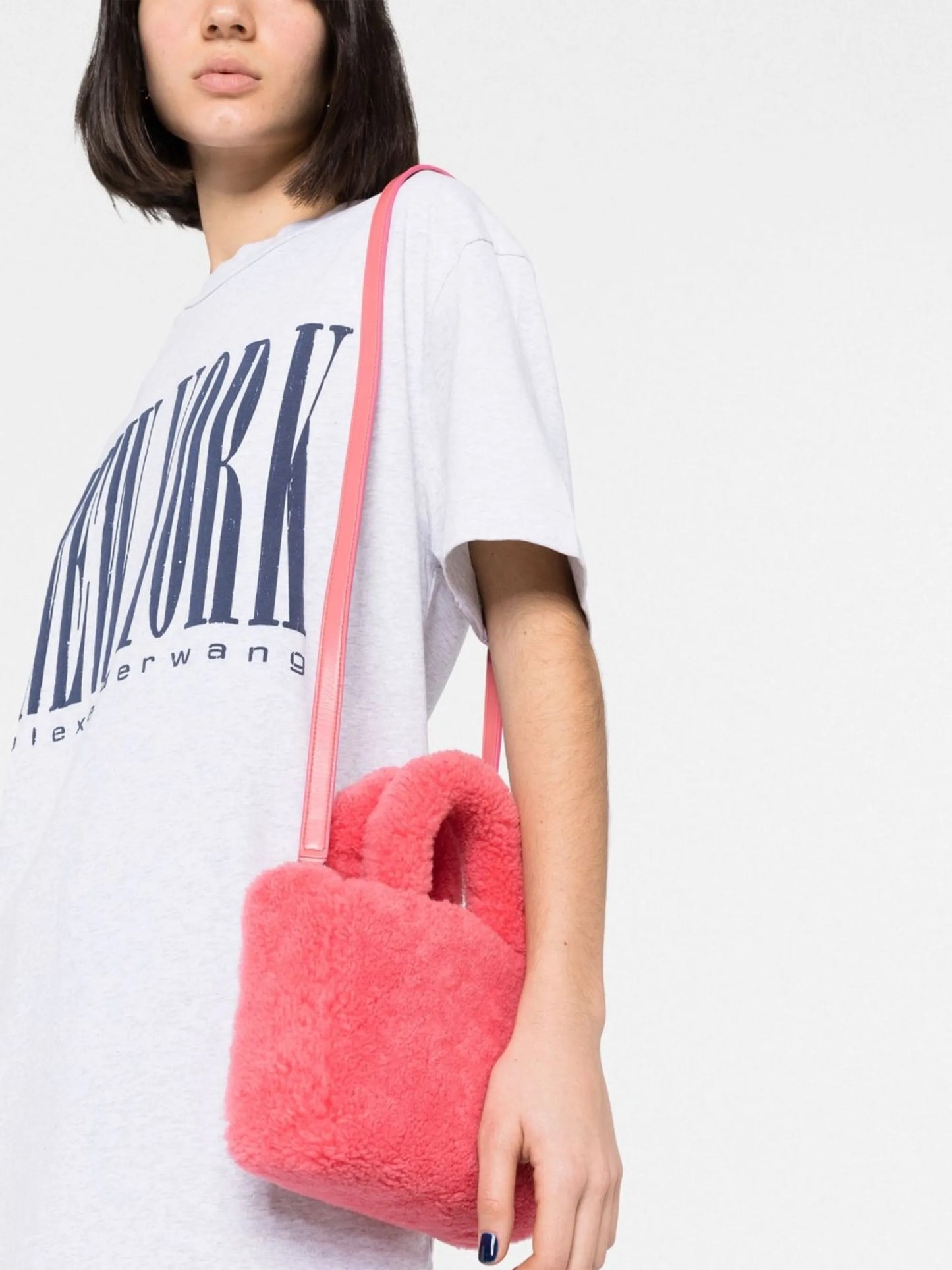Giuly faux-fur tote bag