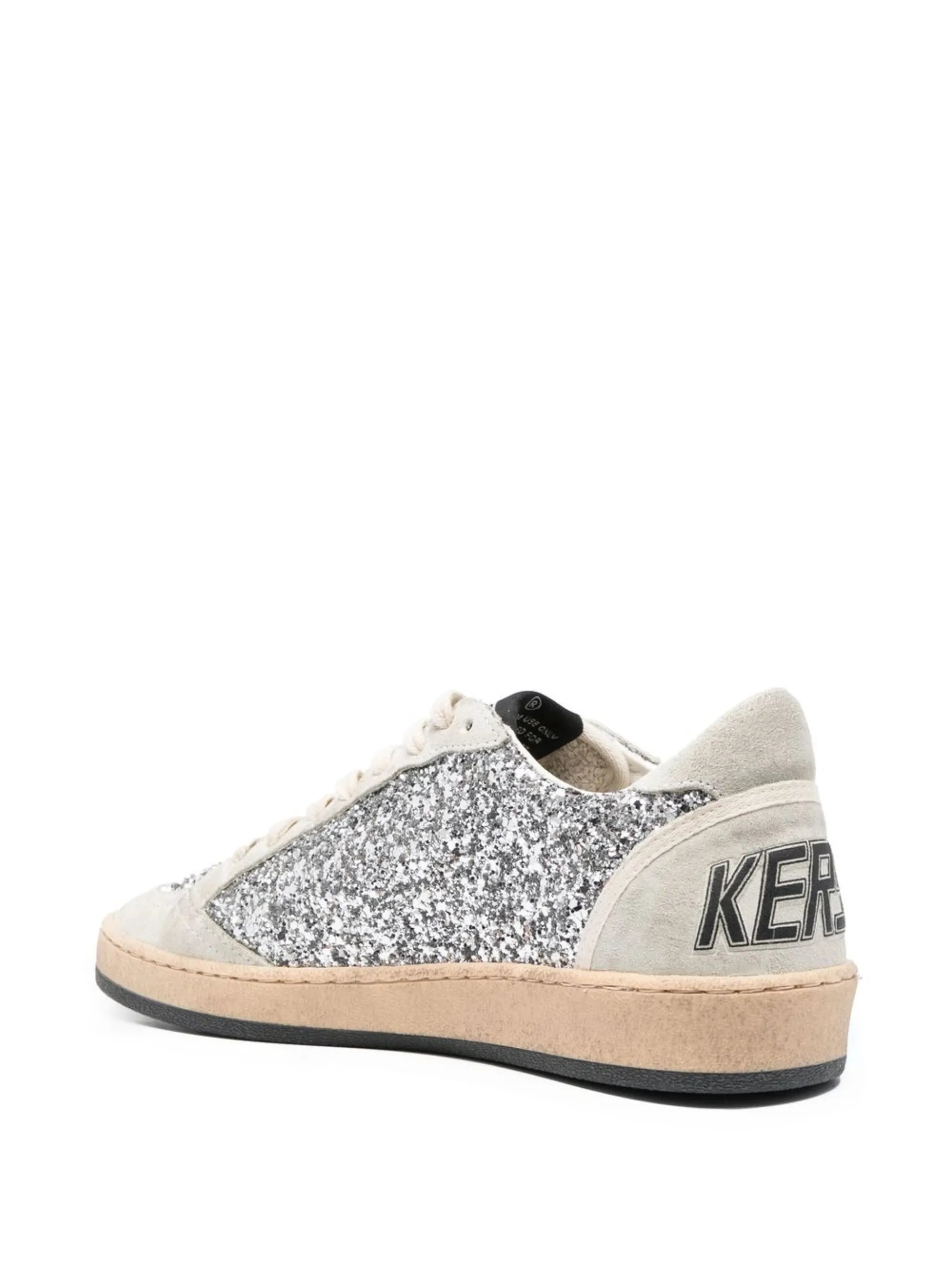 Ball-Star glitter low-top sneakers