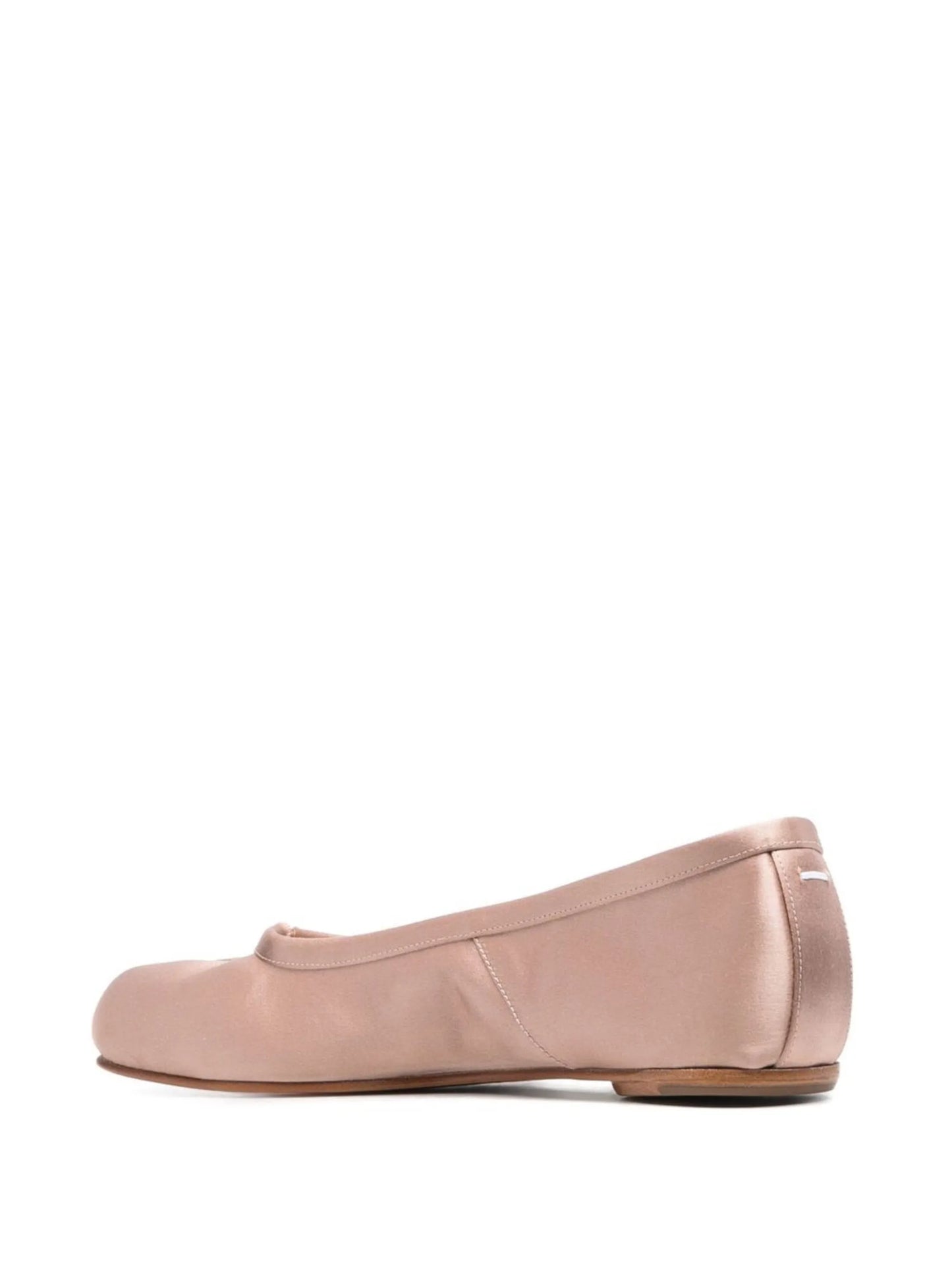 Tabi satin ballerina shoes