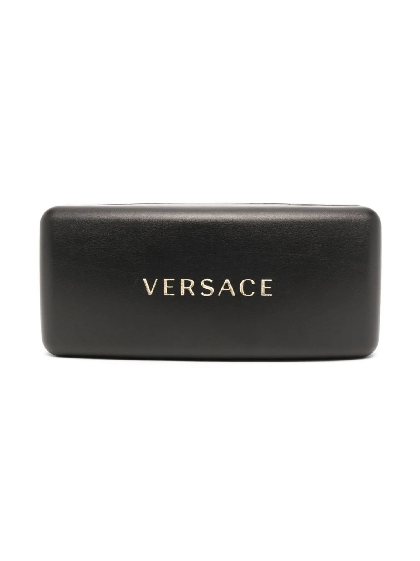 medusa-plaque square-frame glasses
