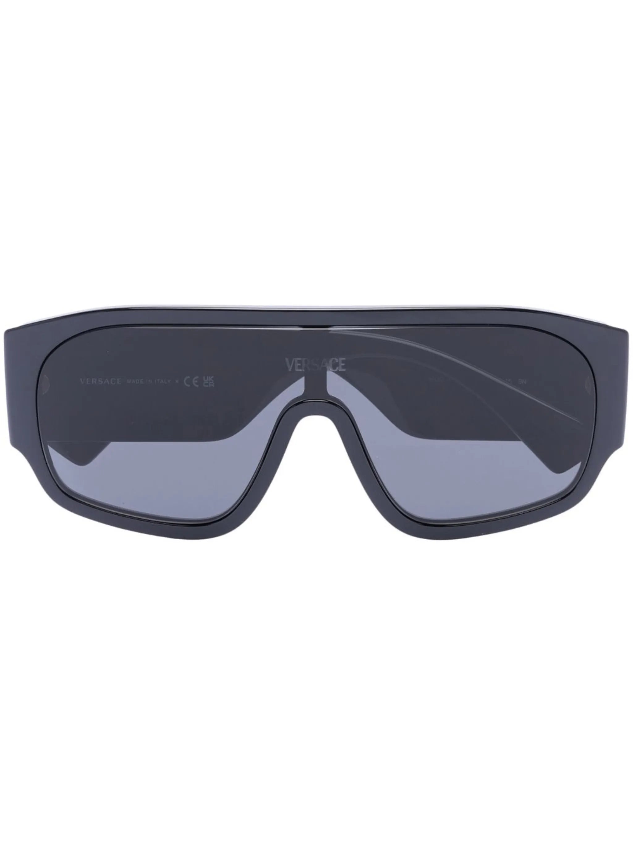 90s Logo-Injected Mask sunglasses