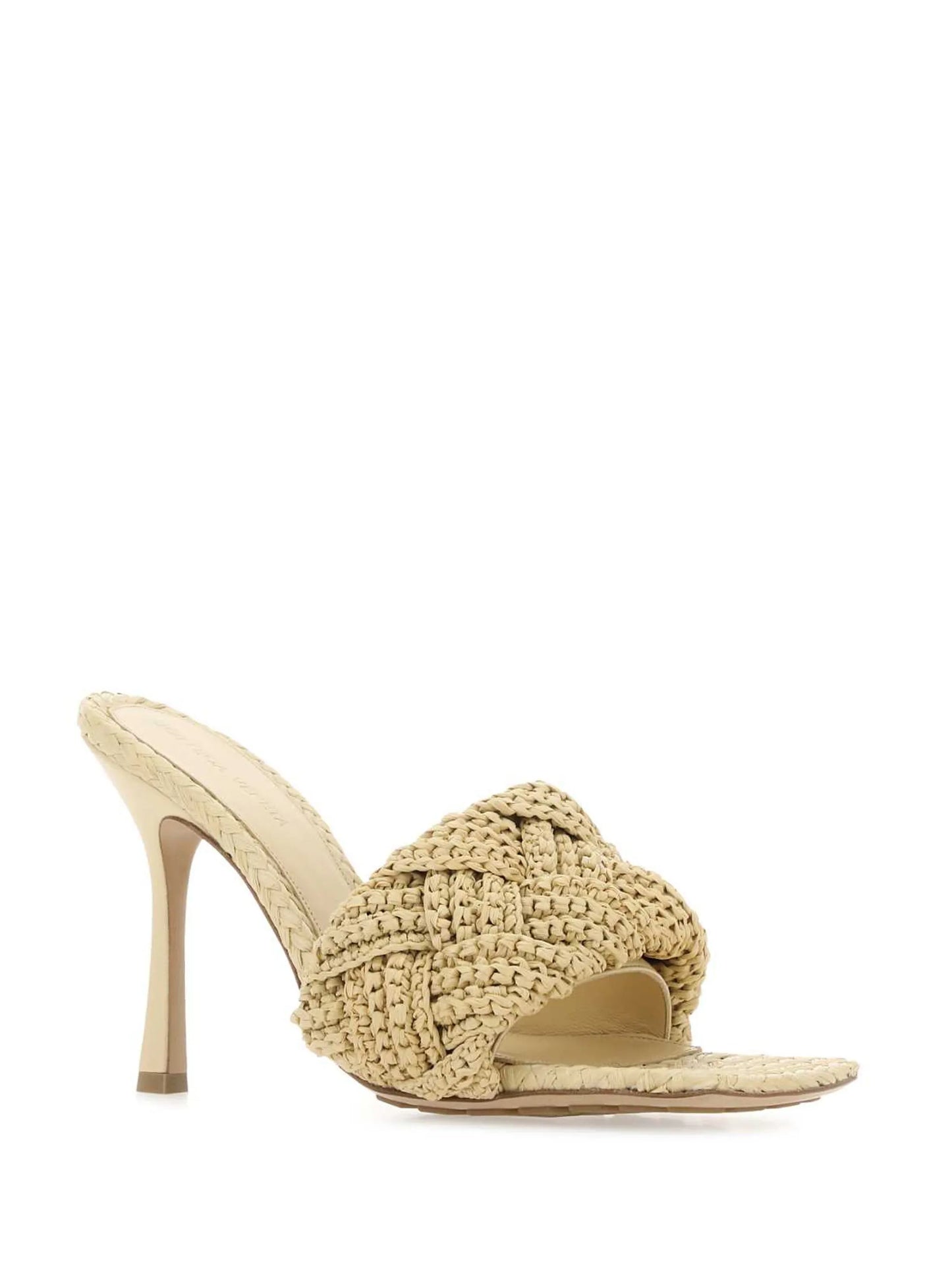 110mm Lido raffia woven mules