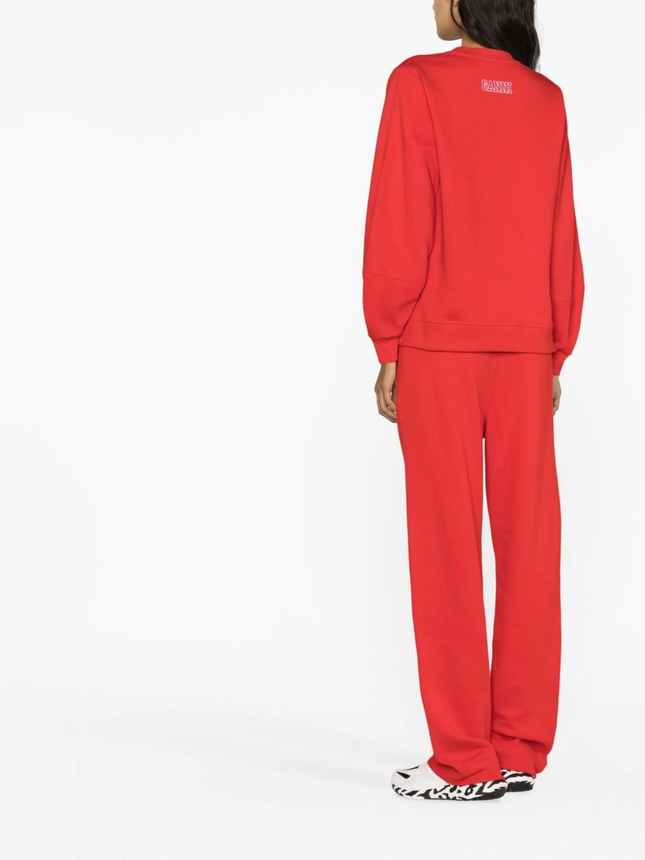 logo-embroidered track pants