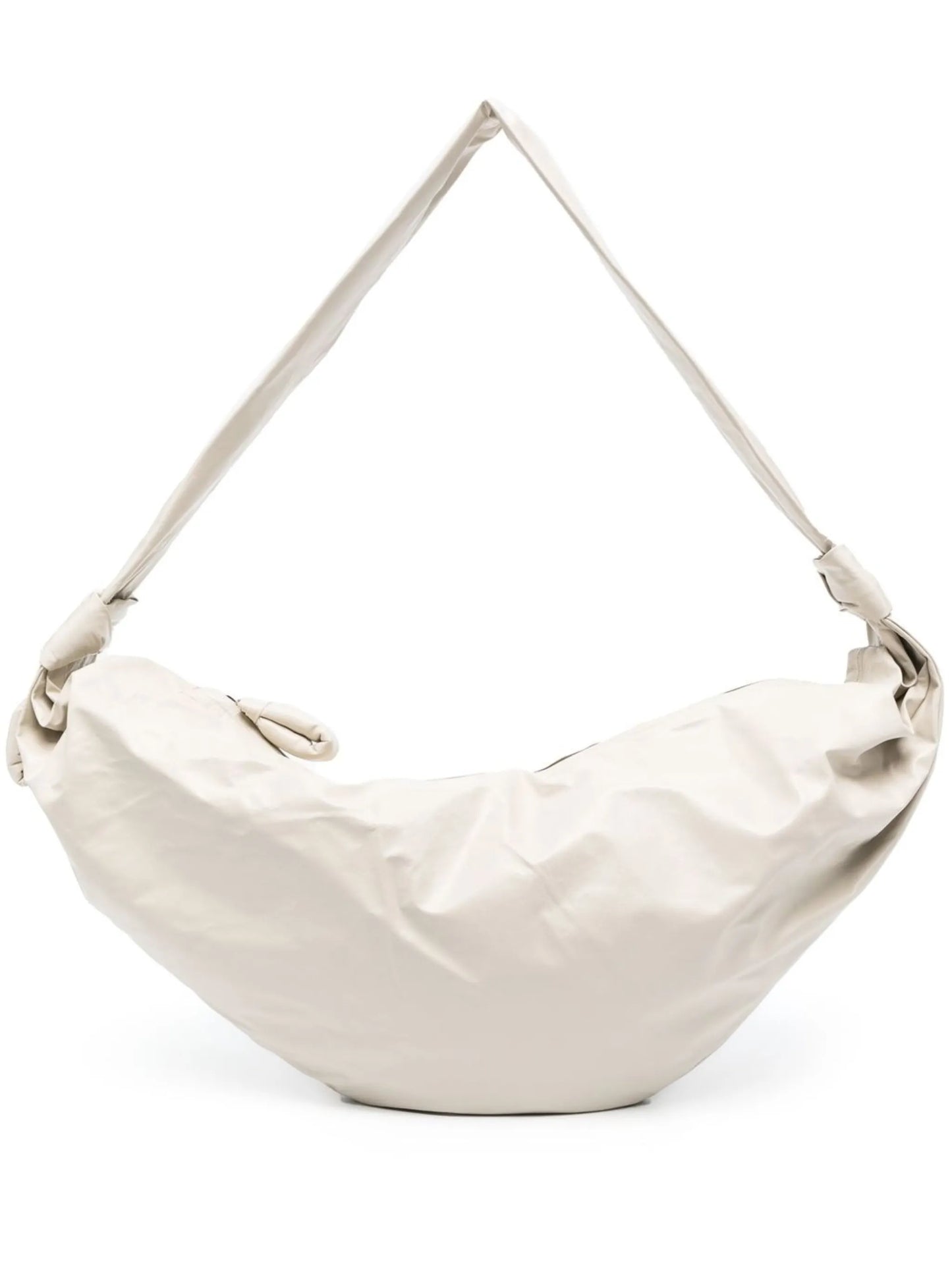 crescent-shape shoulder bag