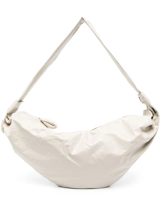 crescent-shape shoulder bag